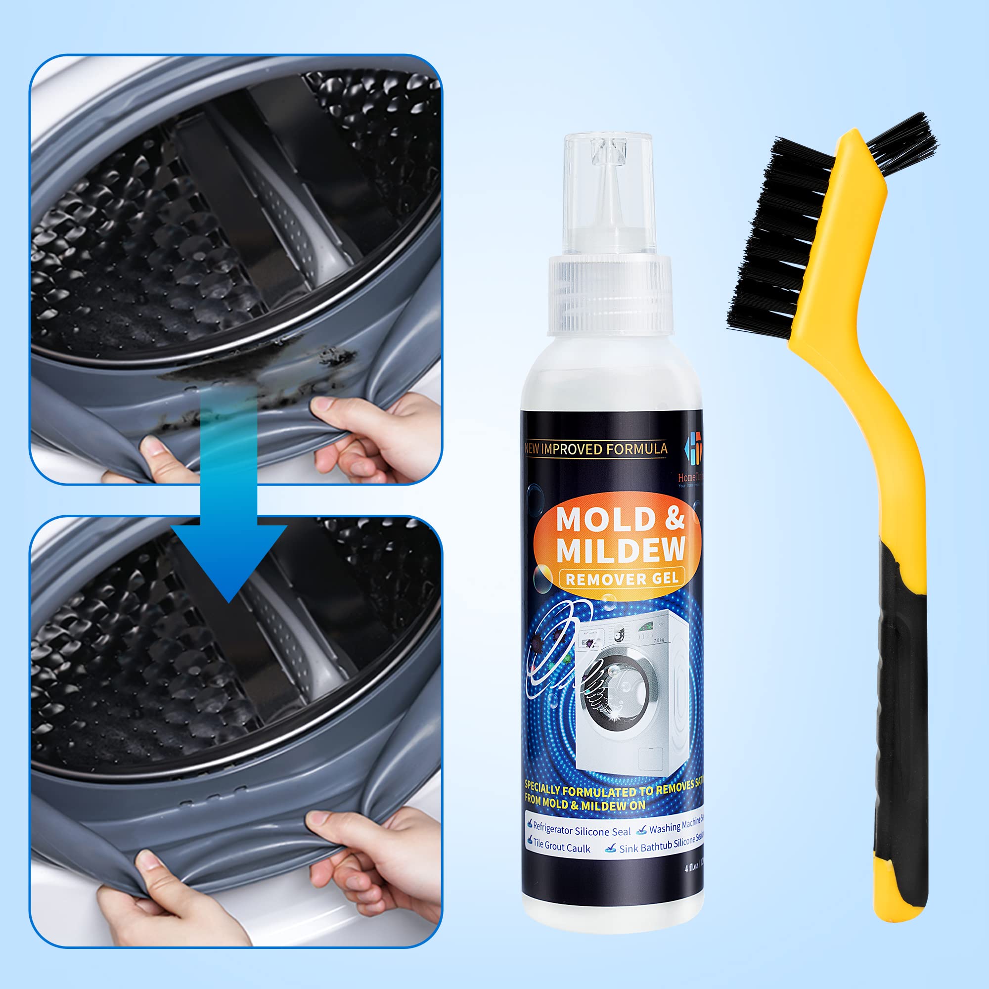 HT HOMETINKER Mold Remover Gel, Mold and Mildew Remover for