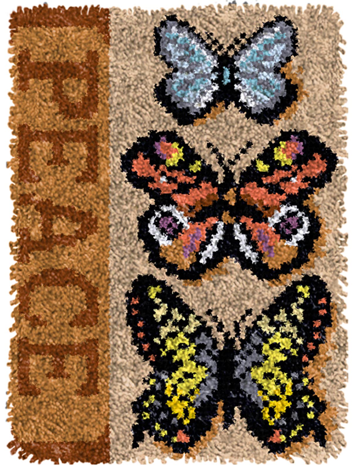 Fish Friends - Latch Hook Rug Kit