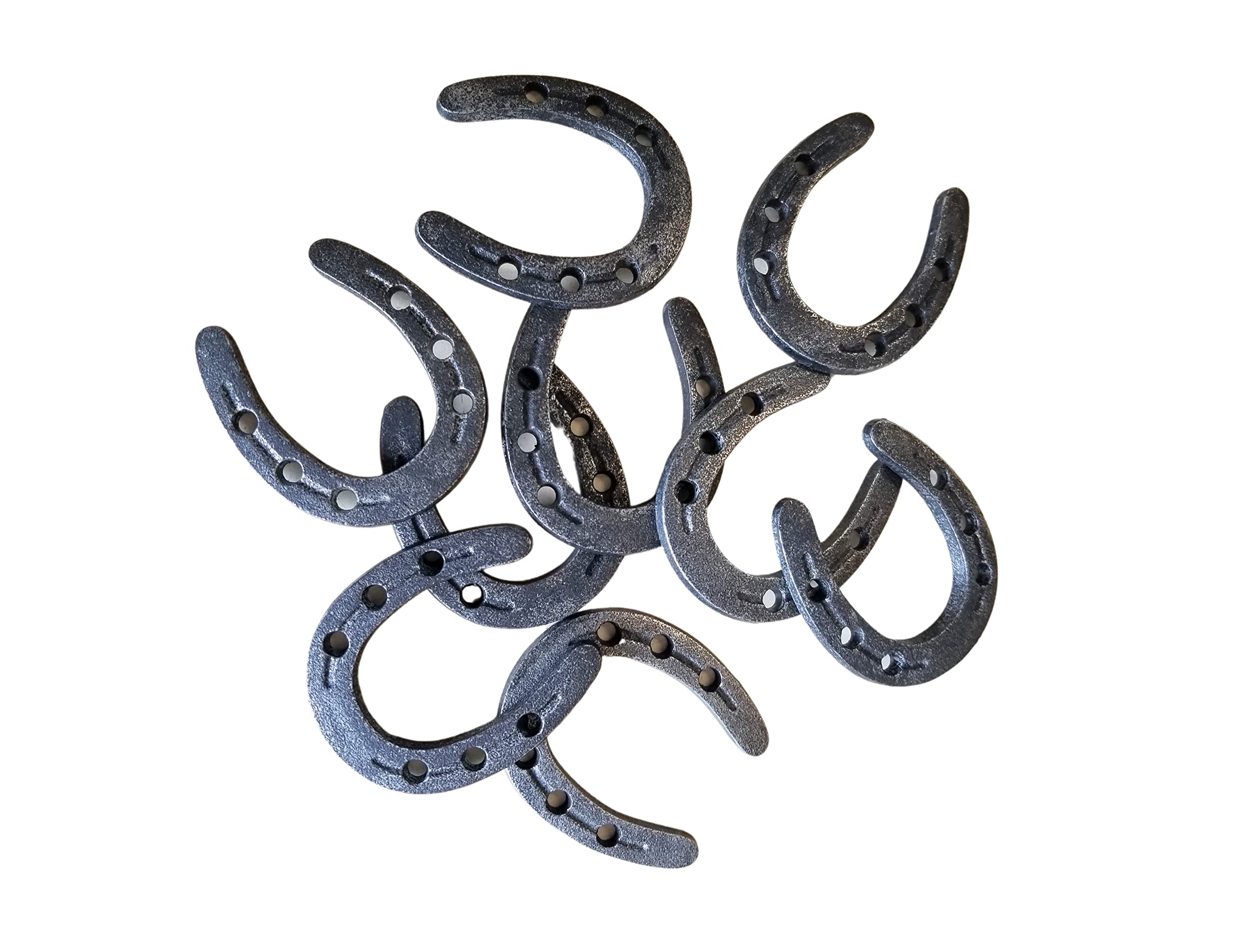 2 pcs horse shoes for decorations