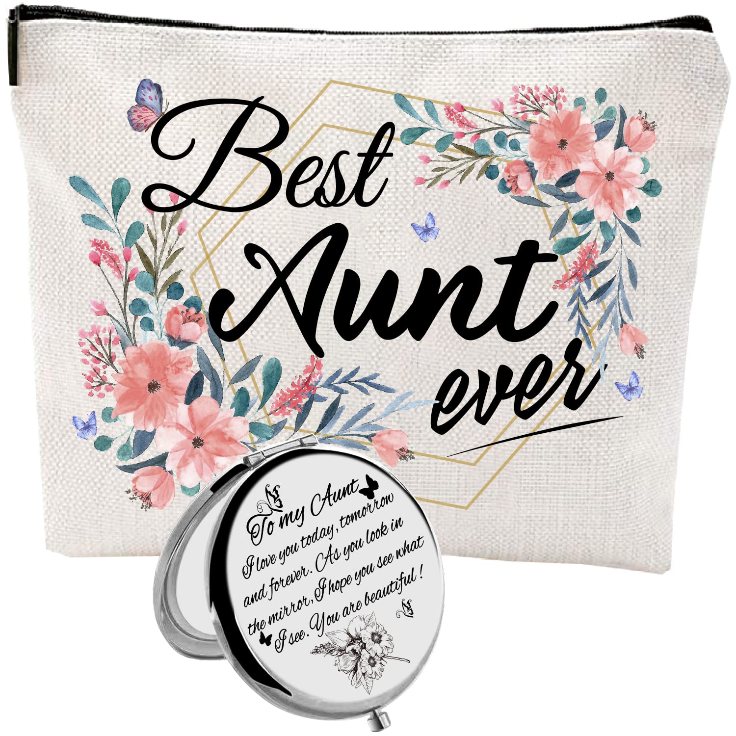 HnoonZ Best Aunt Ever Gifts Aunt Gift Aunt Gifts from Niece Auntie Gifts  Aunt Bday Gift