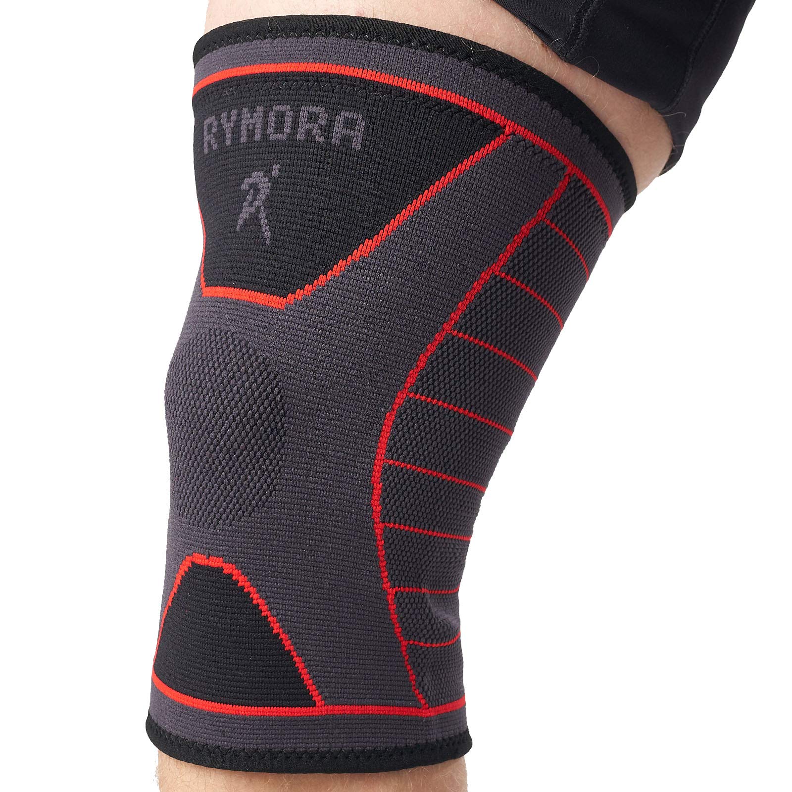 Rymora Knee Support Brace for Woman and Man- Knee Compression Sleeves  Comfortable and Secure Sleeve Supports