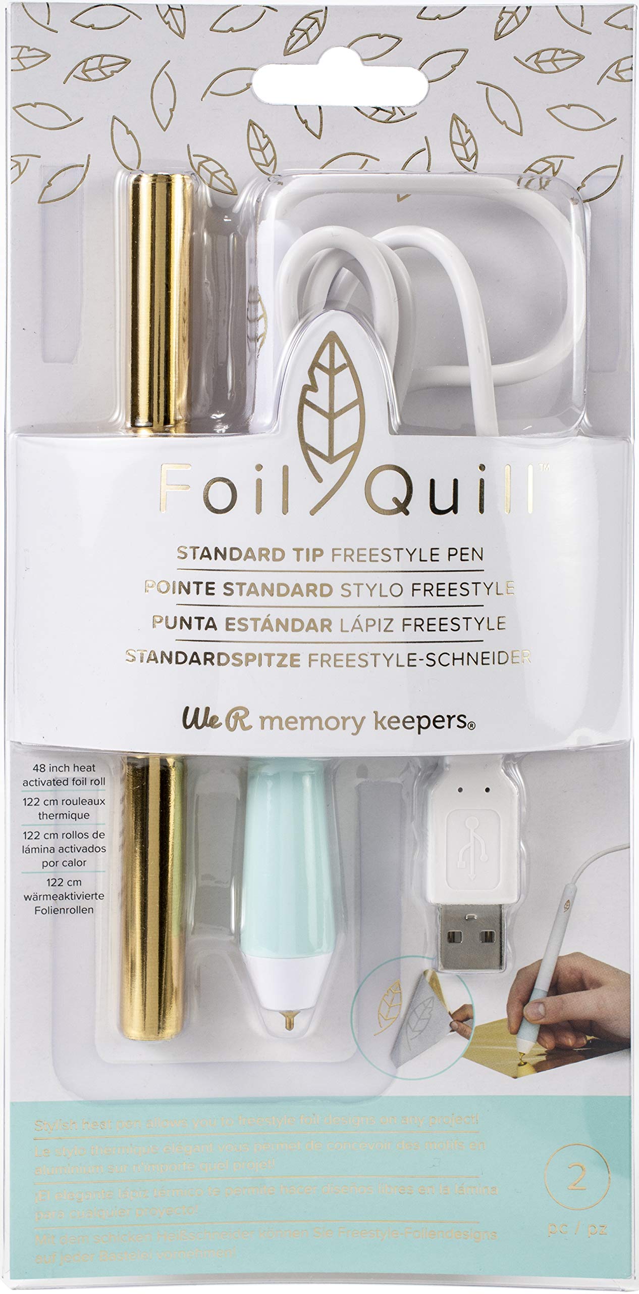 We R Memory Keepers Standard Tip Foil Quill Pen