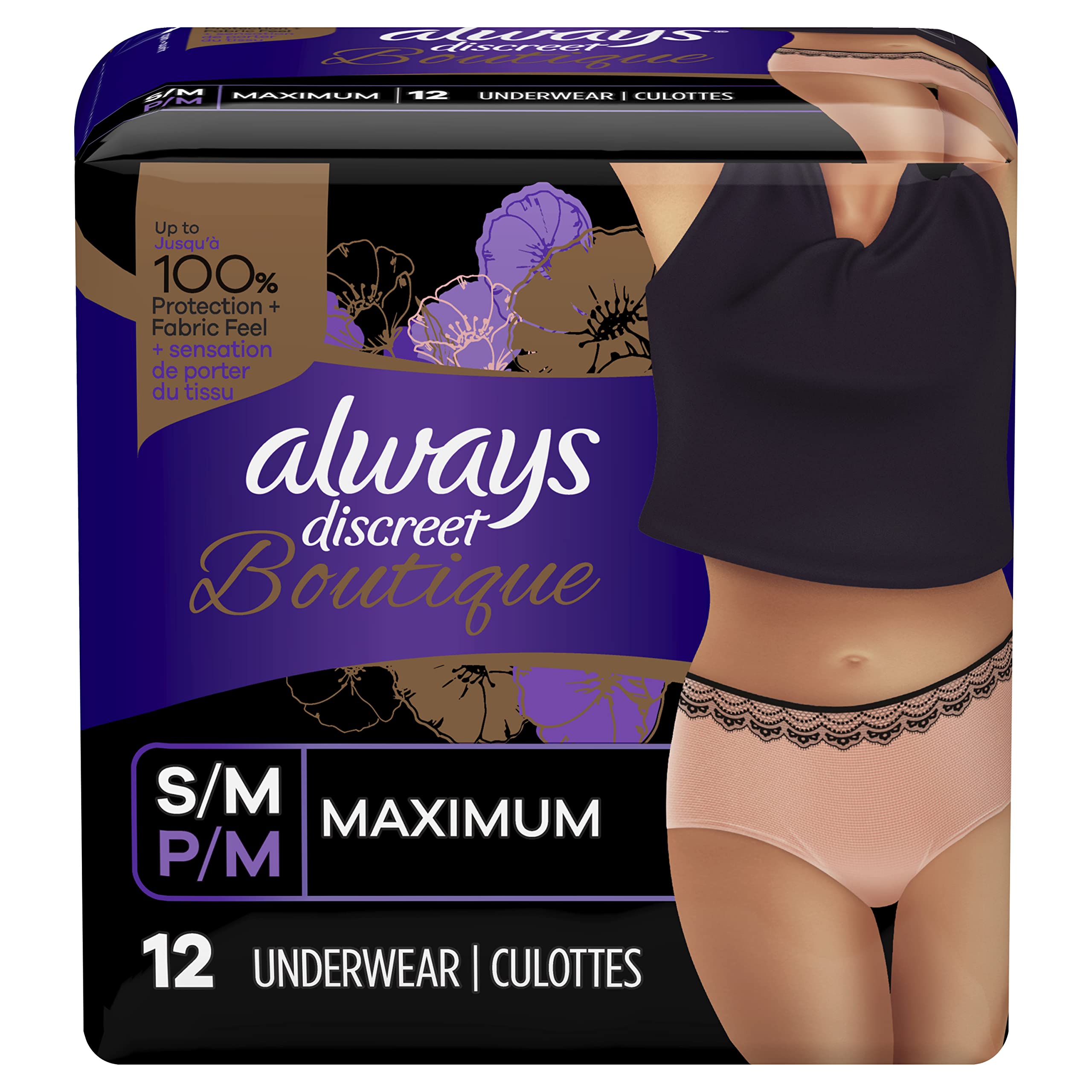 Always Discreet Boutique, Incontinence & Postpartum Underwear For