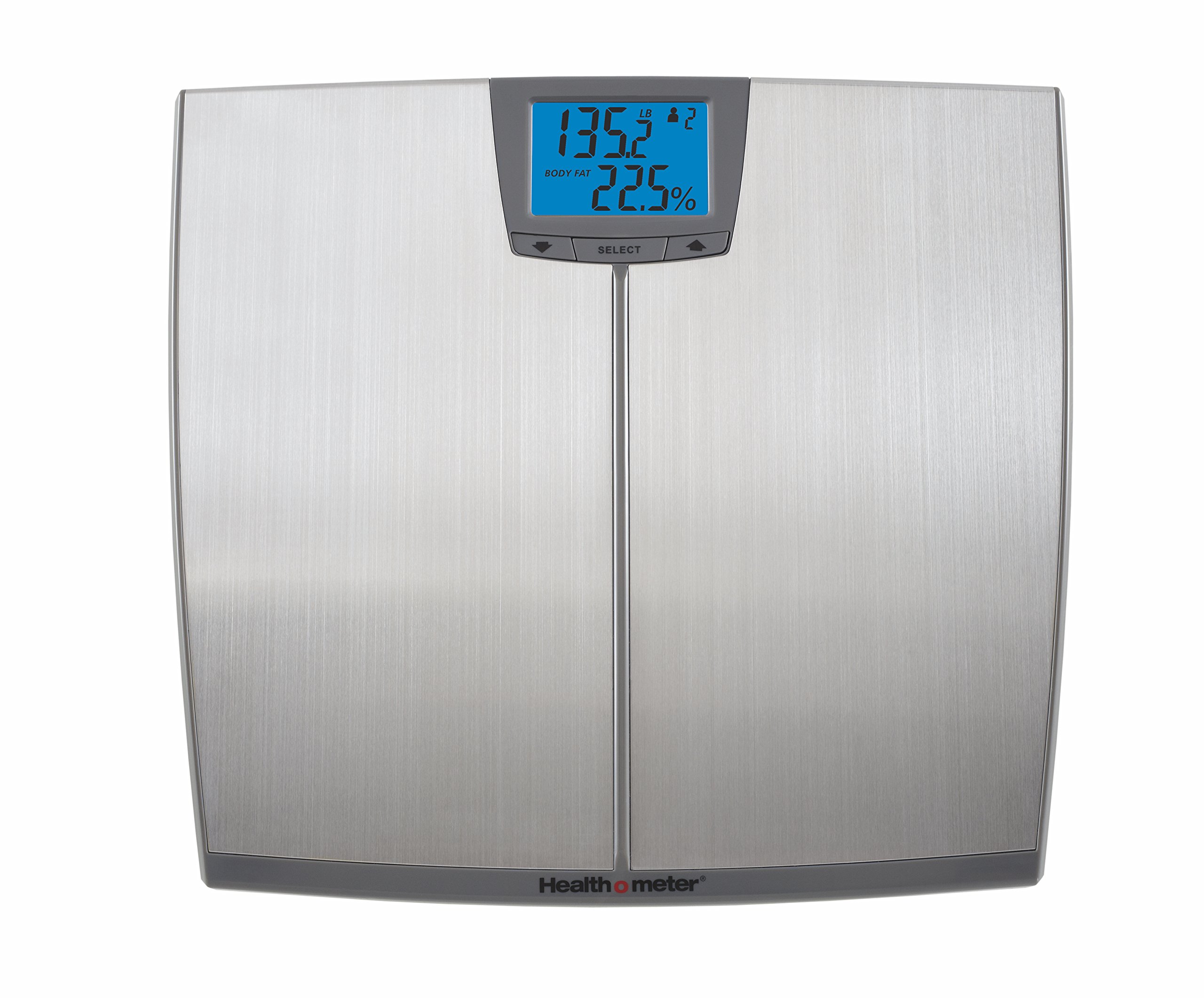 Health O Meter BFM144DQ3 99 Stainless Steel Body Fat Scale, 4.15 Pound