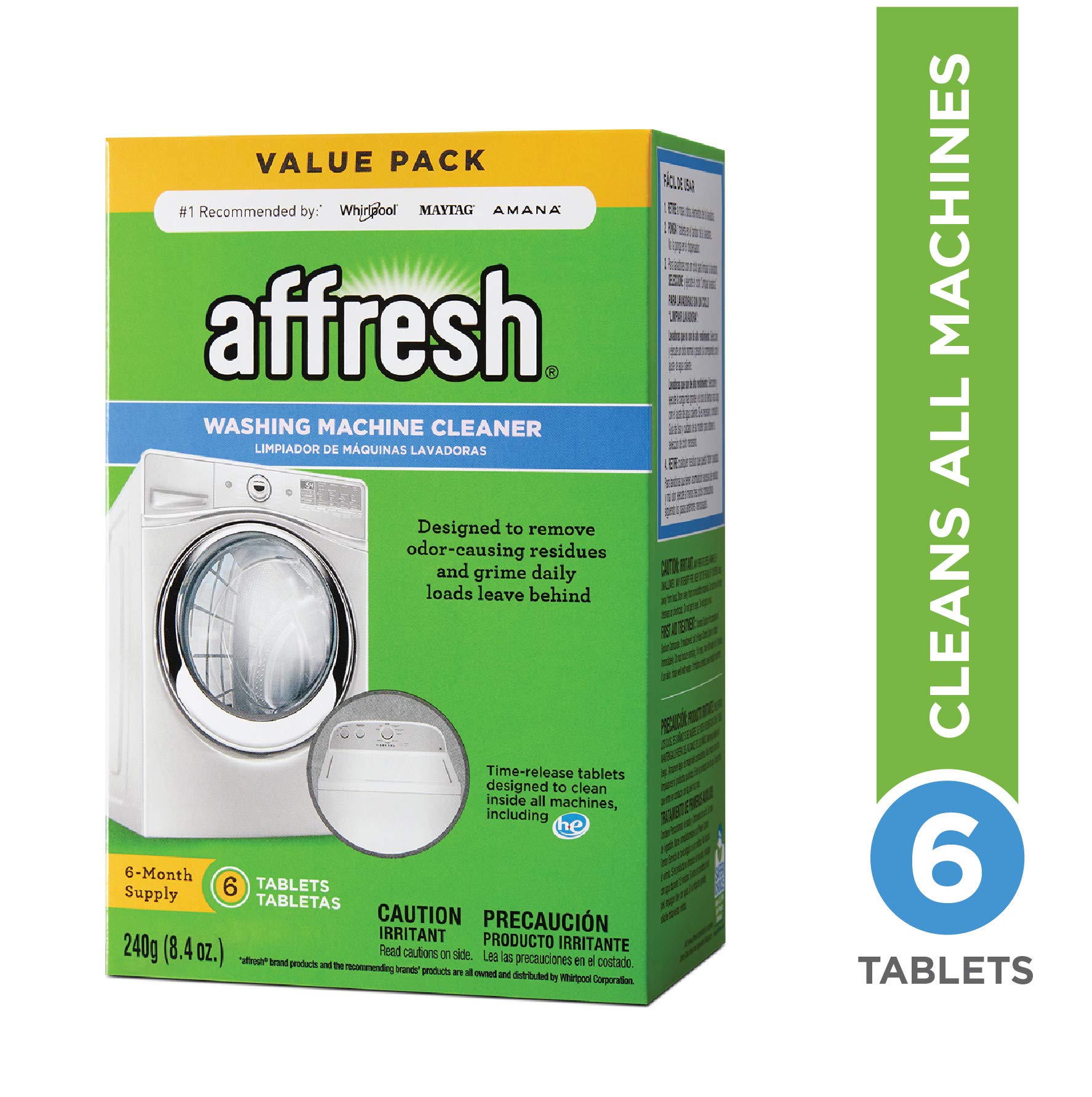 Affresh Washing Machine Cleaner Tablets - 3 ct - 4.2 oz box