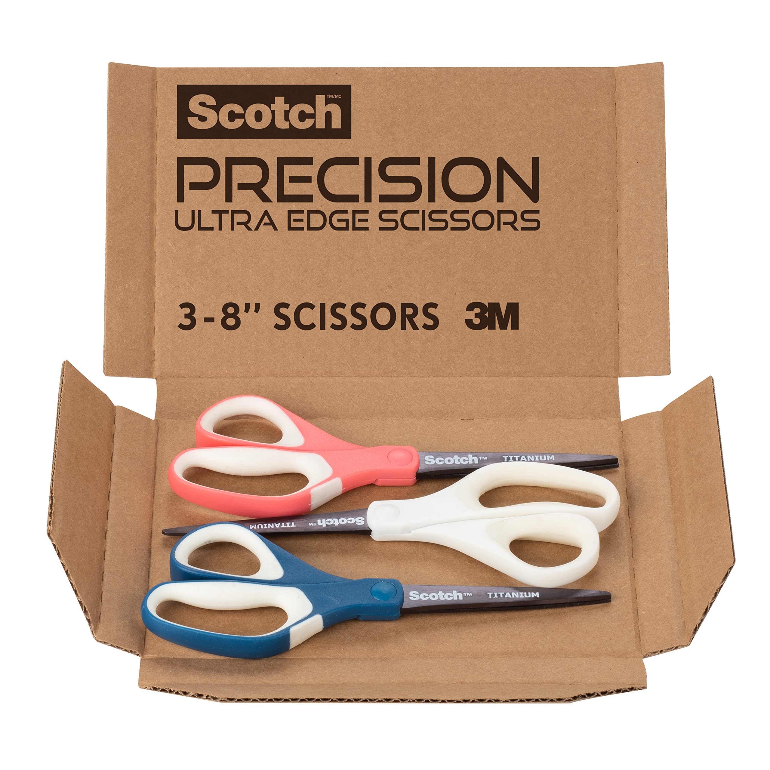 Scotch™ Titanium Scissors Green, 1 per Pack, 20 cm