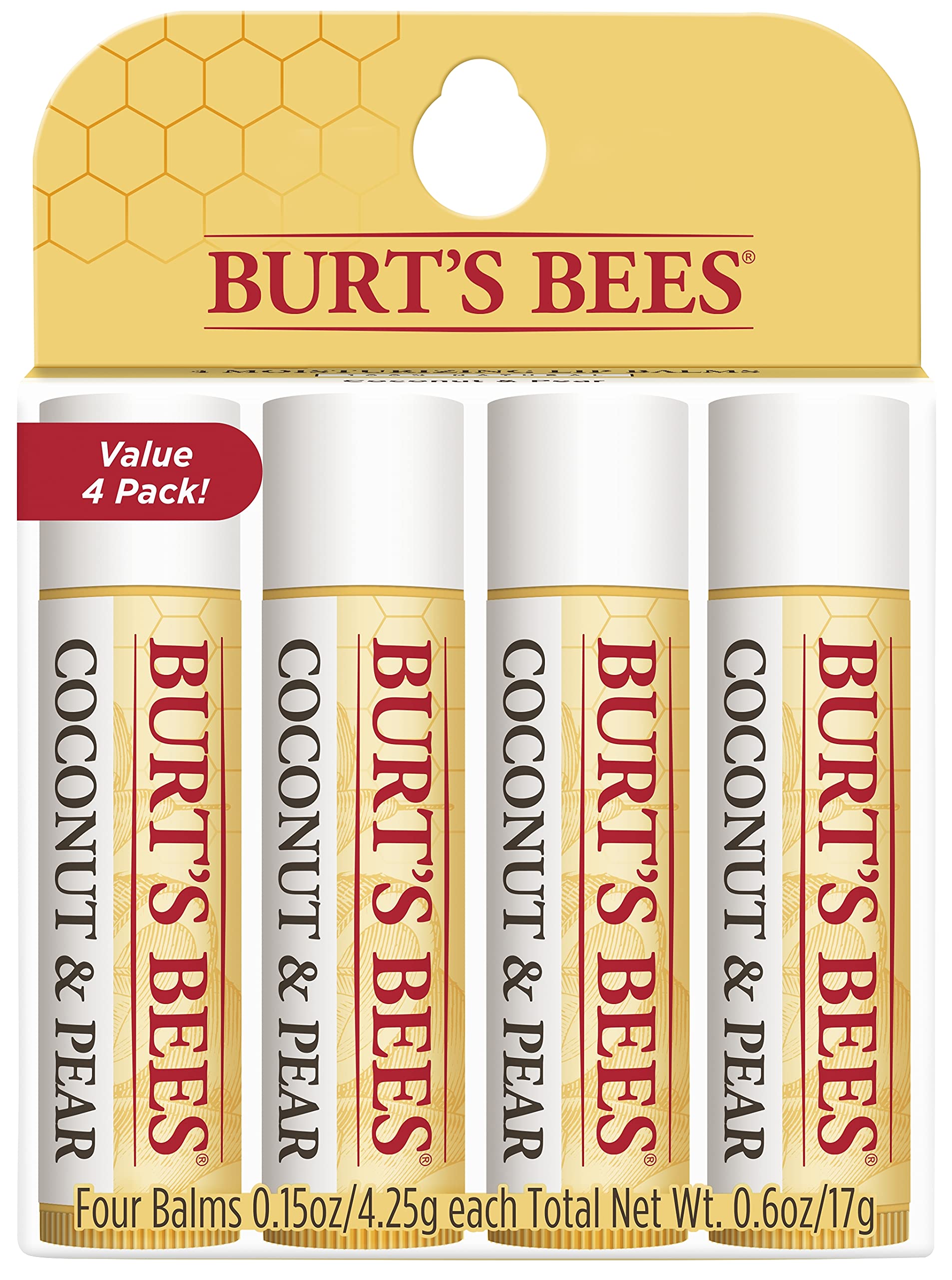 Burt's Bees Beeswax Lip Balm Tube