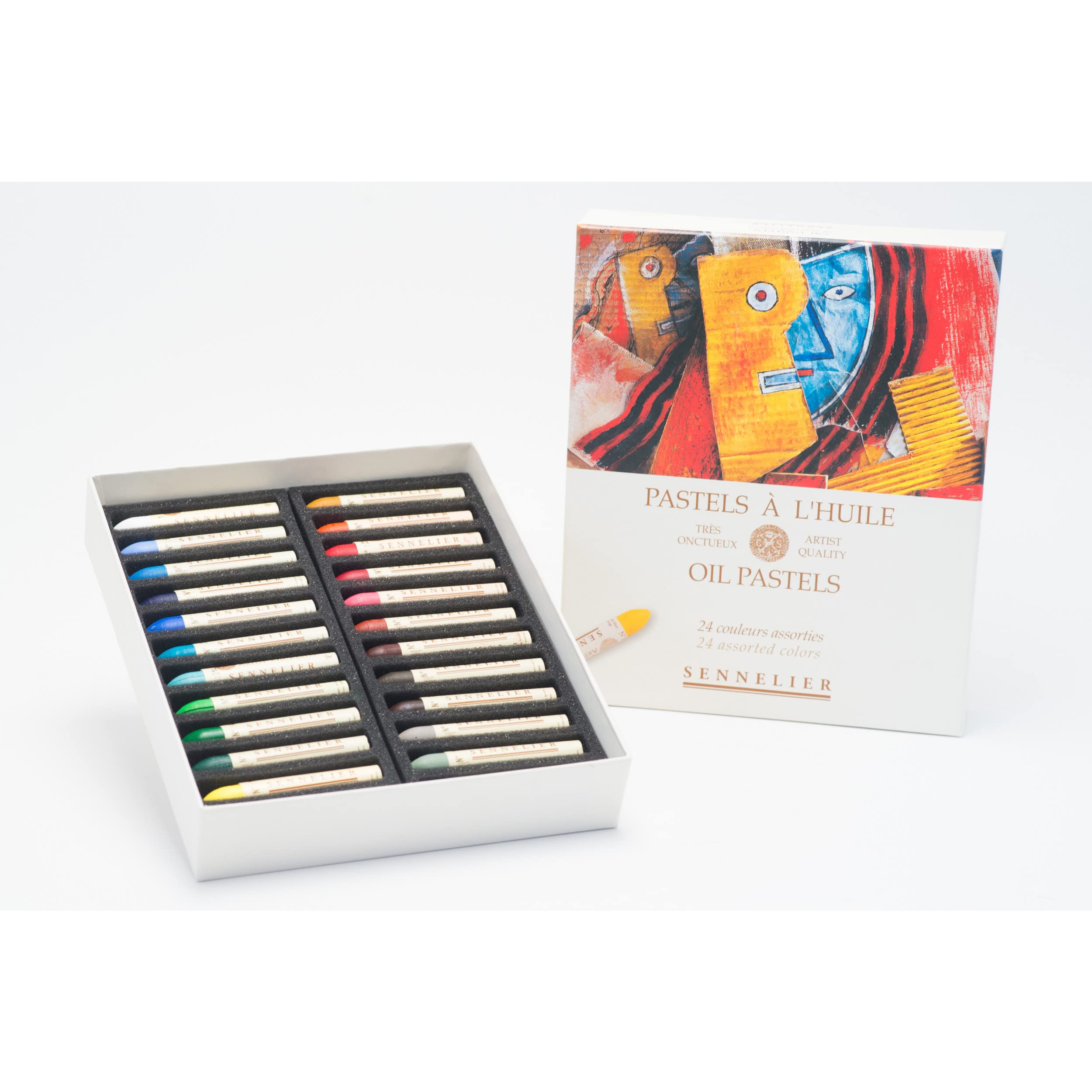 Sennelier Oil Pastel Set 24 Count Multicolor 24 Count (Pack of 1