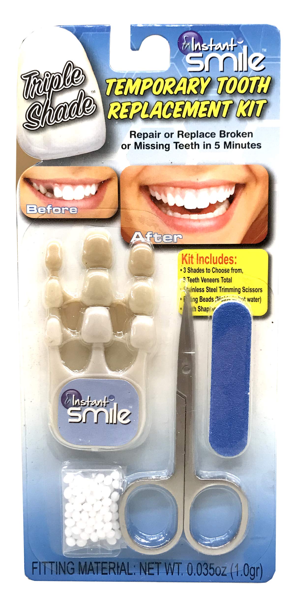 Wholesale Instant Smile Multi Shade Patented Temporary Tooth