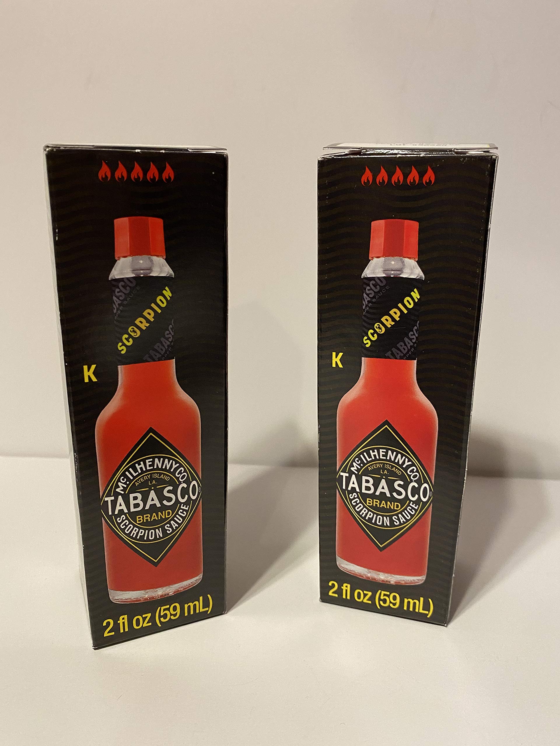 Tabasco Scorpion Sauce 2 fl. oz. TWO PACK 2 Fl Oz (Pack of 2)