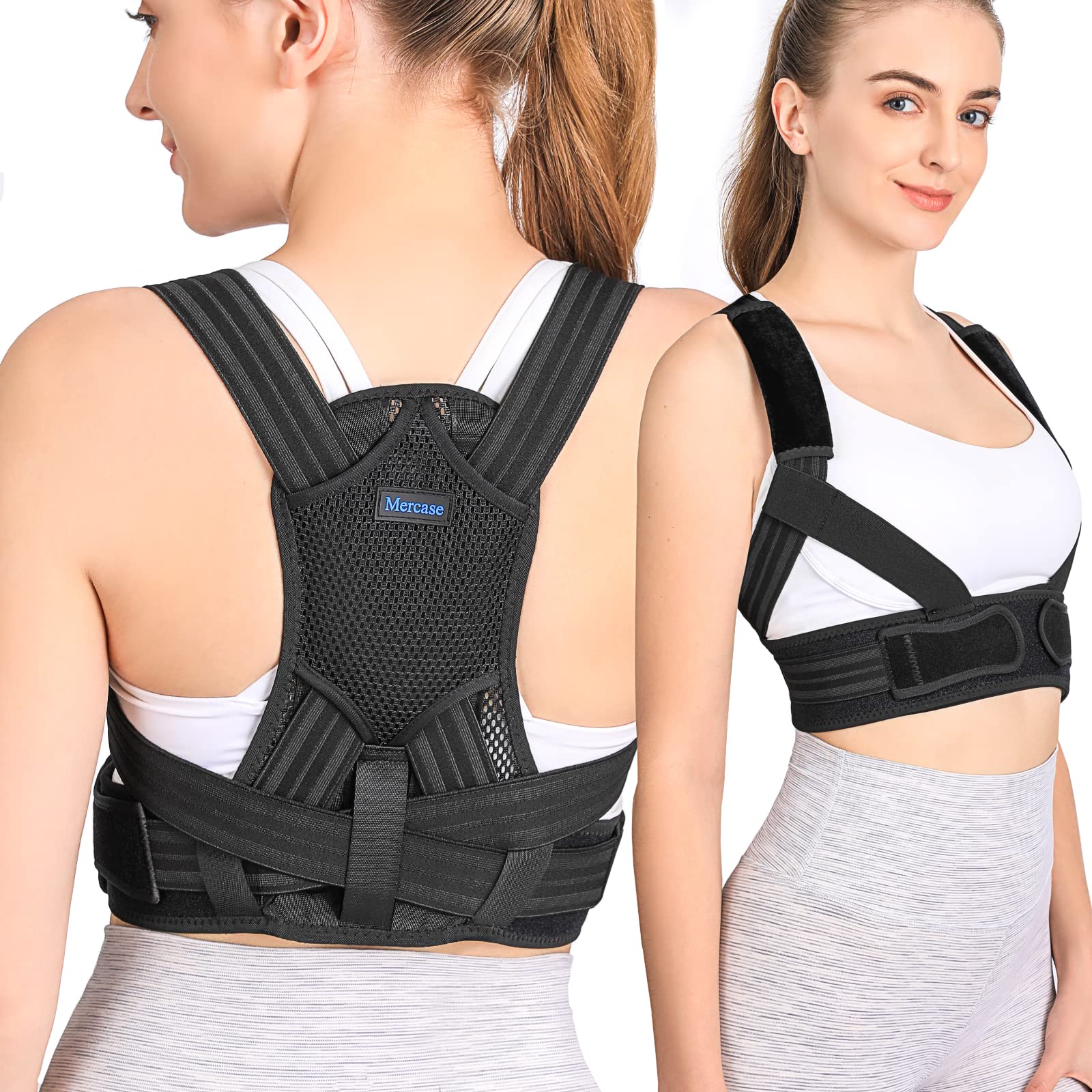  Mercase Back Brace for Lower Back Pain Relief, Lower