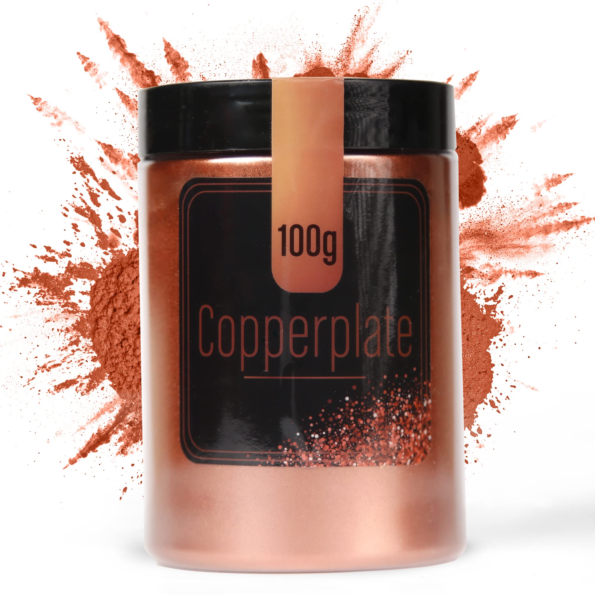 FIREDOTS Copper Mica Powder for Epoxy Resin Art, Massive 100g Jar, Easy to  Mix Epoxy Resin Pigment Powder for Soap Making, Candle Making, Body Butter  and Lip Gloss, Copper Pigment Powder Copperplate