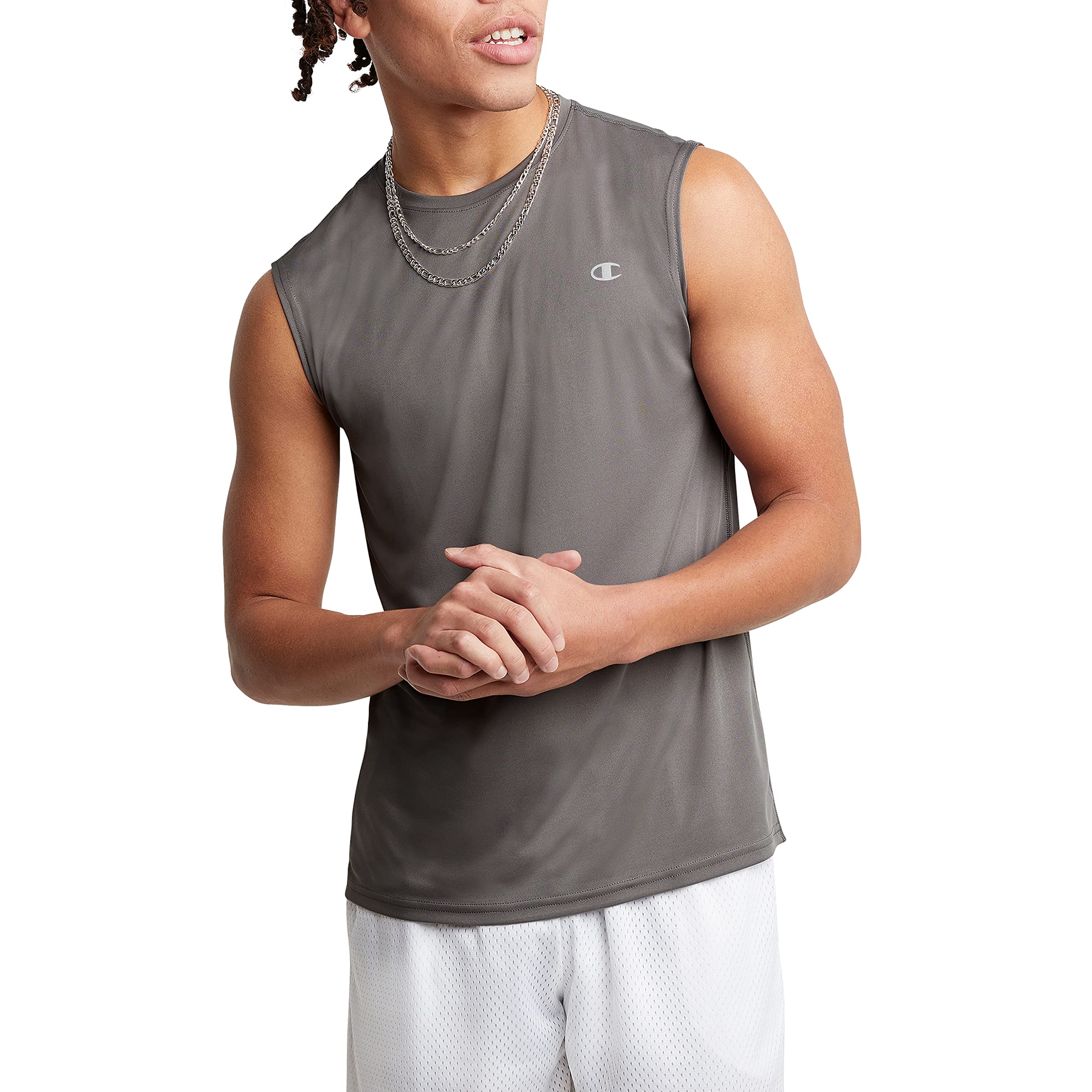 Champion Men's Double Dry Muscle Tank, Mens Sleeveless Tee, Muscle