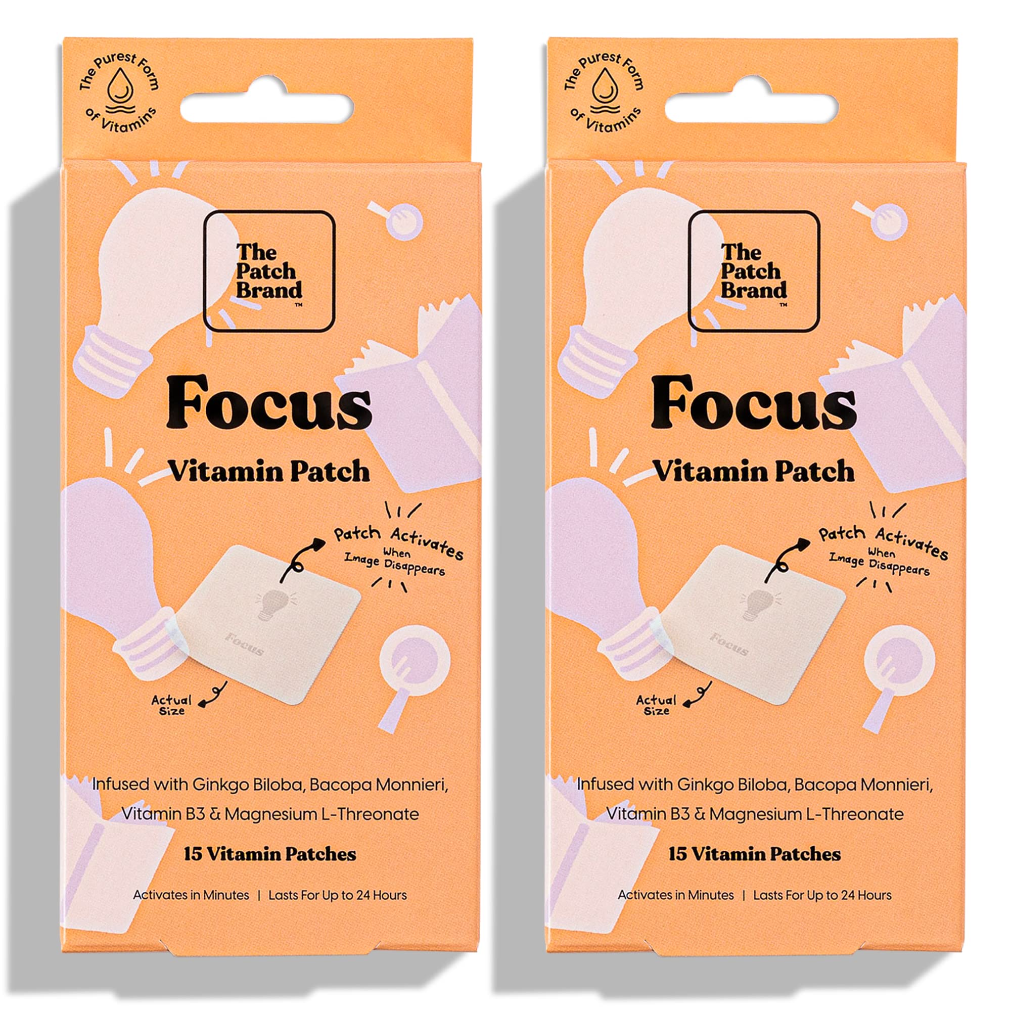 The Patch Brand Focus Patches - Powerful Wellness Patches You Can