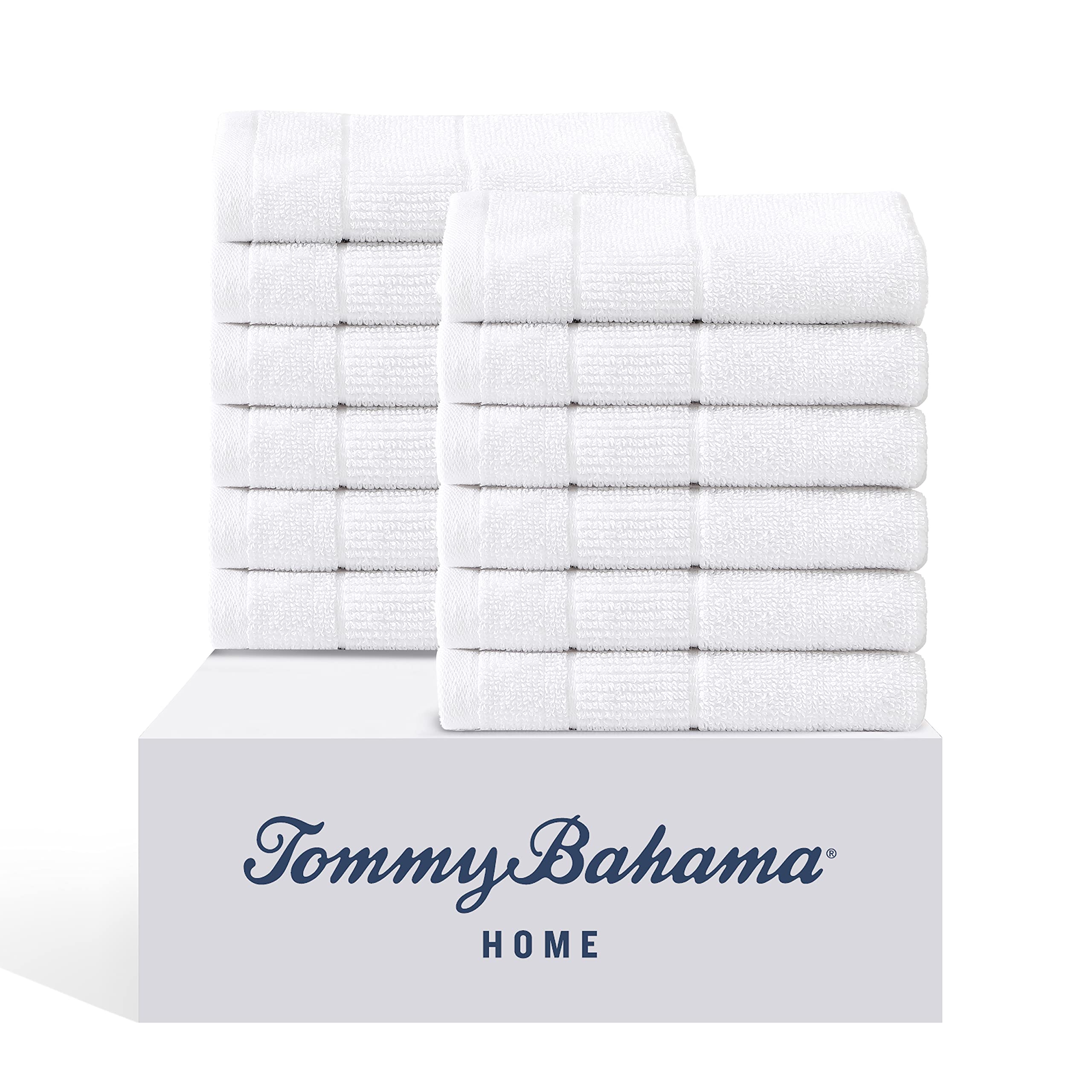 Tommy Bahama Island Retreat 6-Piece Grey Cotton Towel Set, Gray