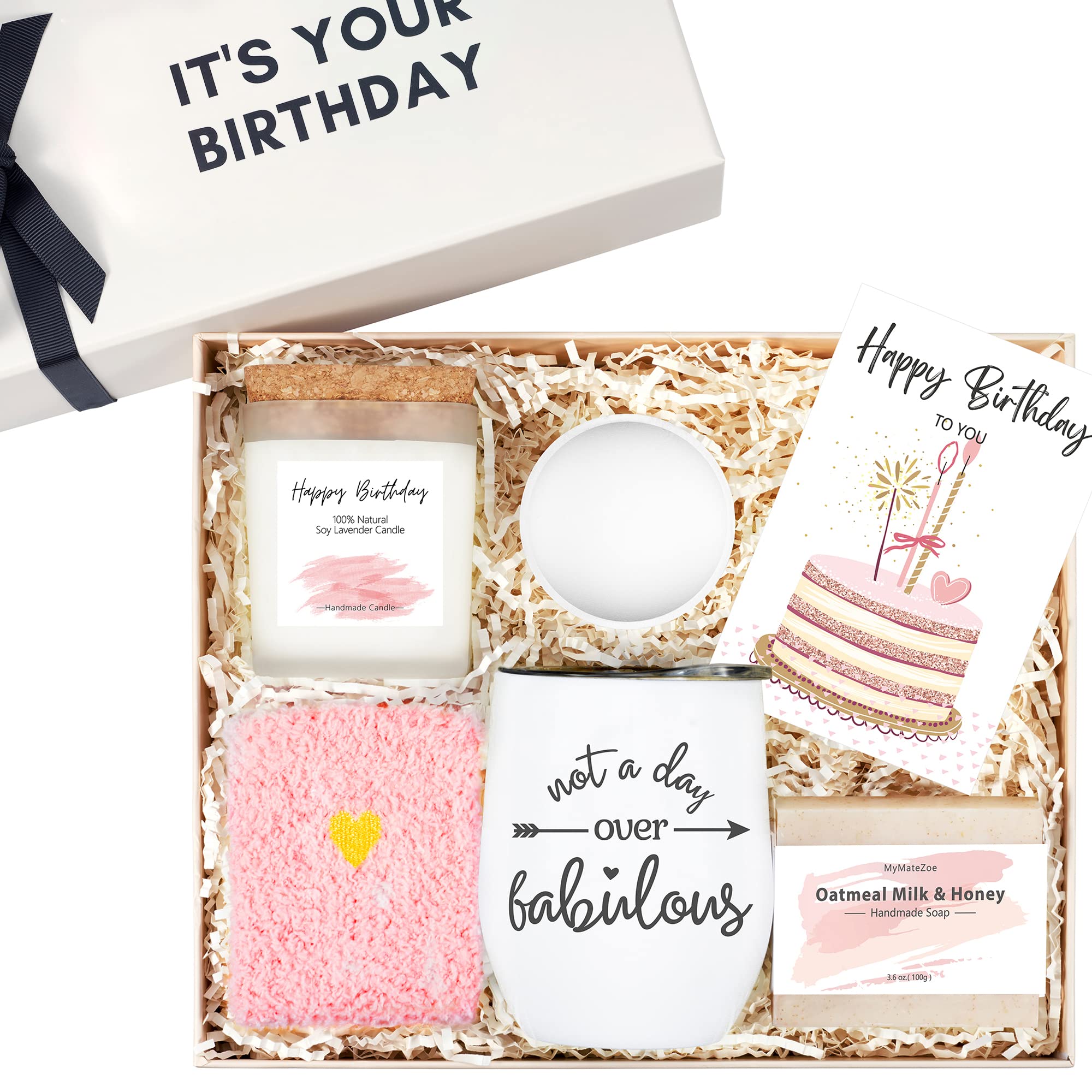 Birthday Gifts for Women, Fabulous Gift Basket Tumbler Relaxation Gifts for  Women,Happy Birthday Gifts for Her Women Friends Sister Mom-Unique Gifts  for Women Who Have Everything 