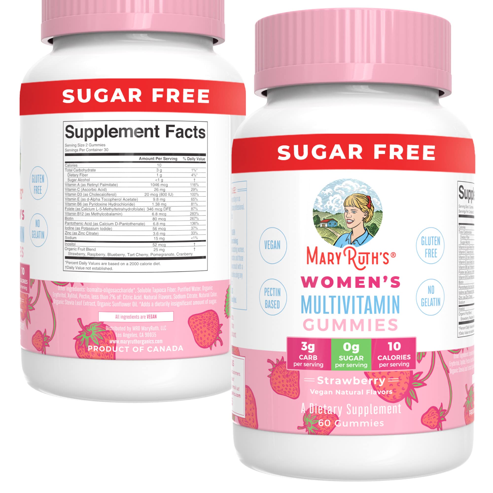 Mary Ruth's Women's Multivitamin Gummies 60 CT
