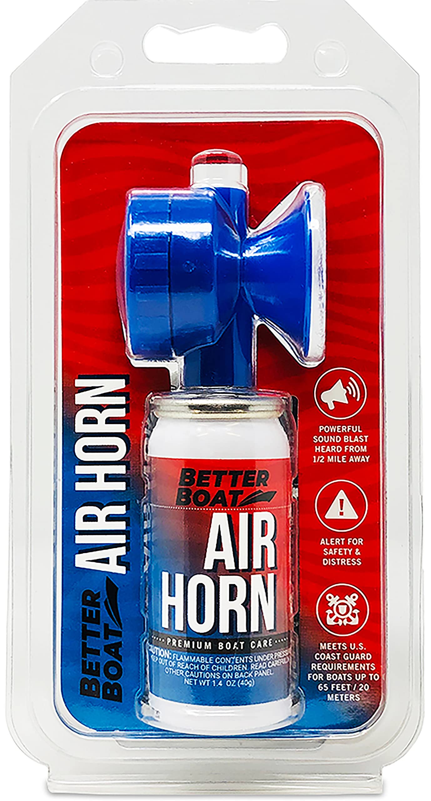 Air Horn Can for Boating & Safety Very Loud Canned Boat Accessories