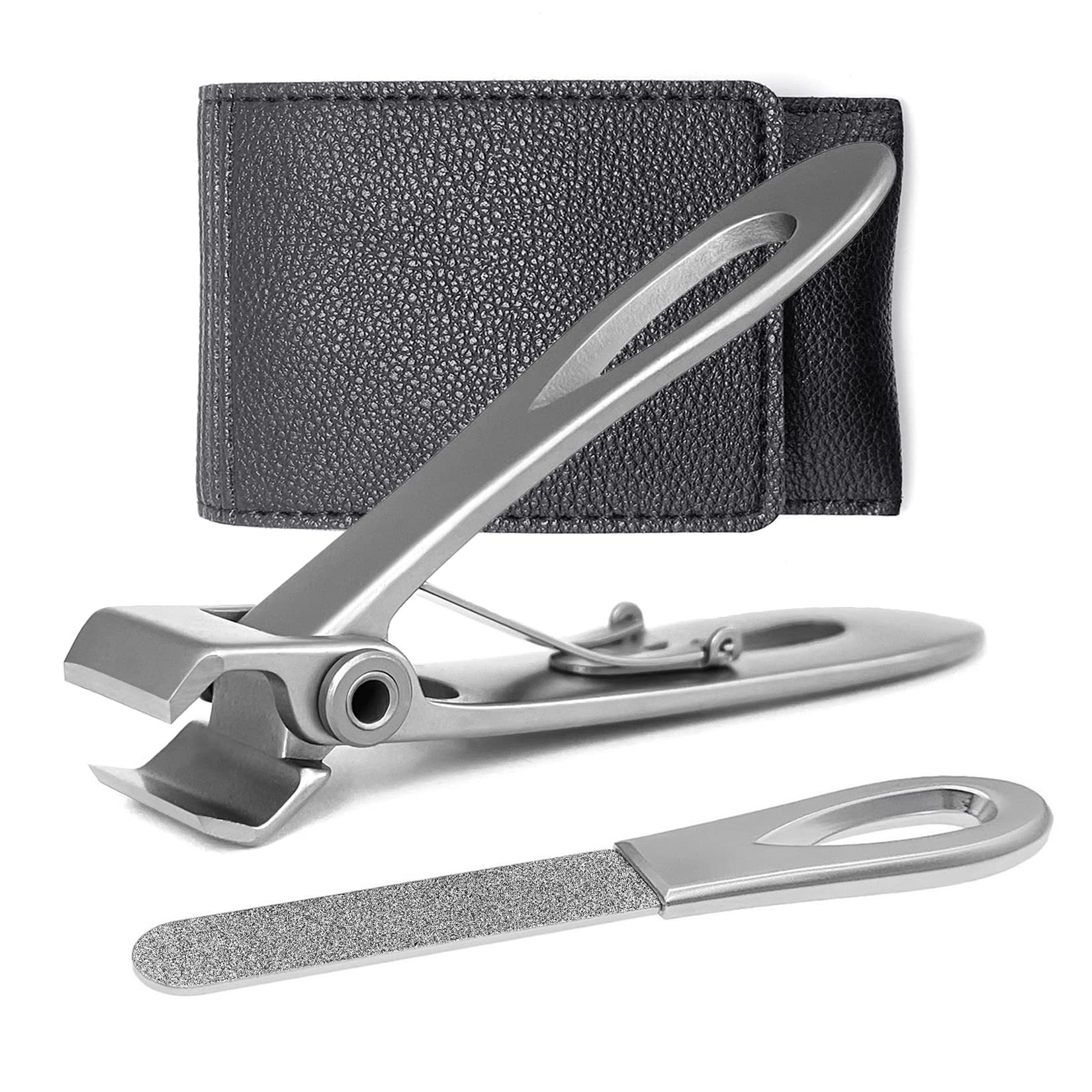 VOGARB Nail Clippers for Thick Nails Wide Jaw Opening Large