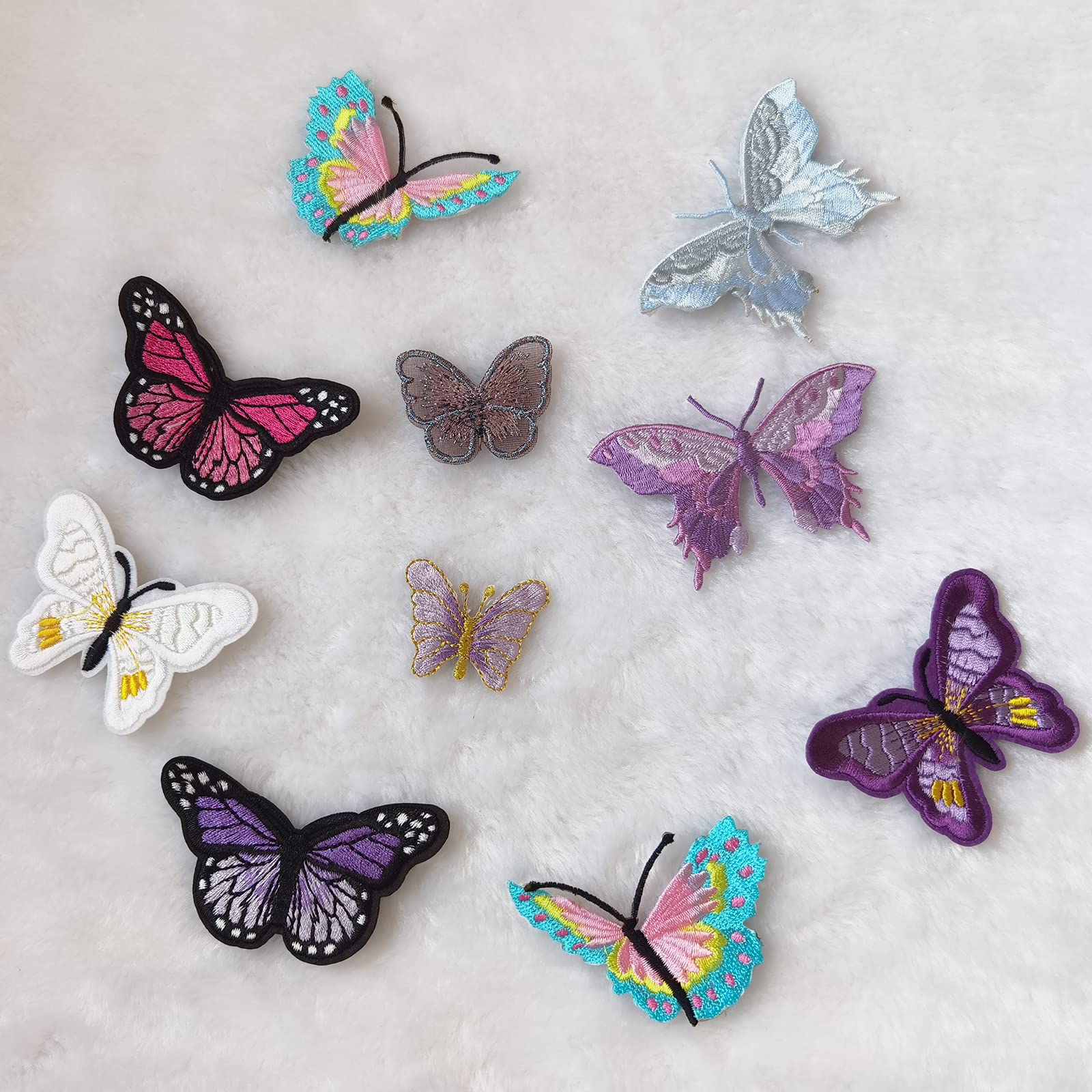  KESYOO 5Pcs Butterfly Patches Iron on Clothes Patches Iron on  Patch for Jeans Iron on Patches Fabric Repair Patch Clothing Patches for  Holes Jeans Patch Applique Small Polyester Thread : Everything