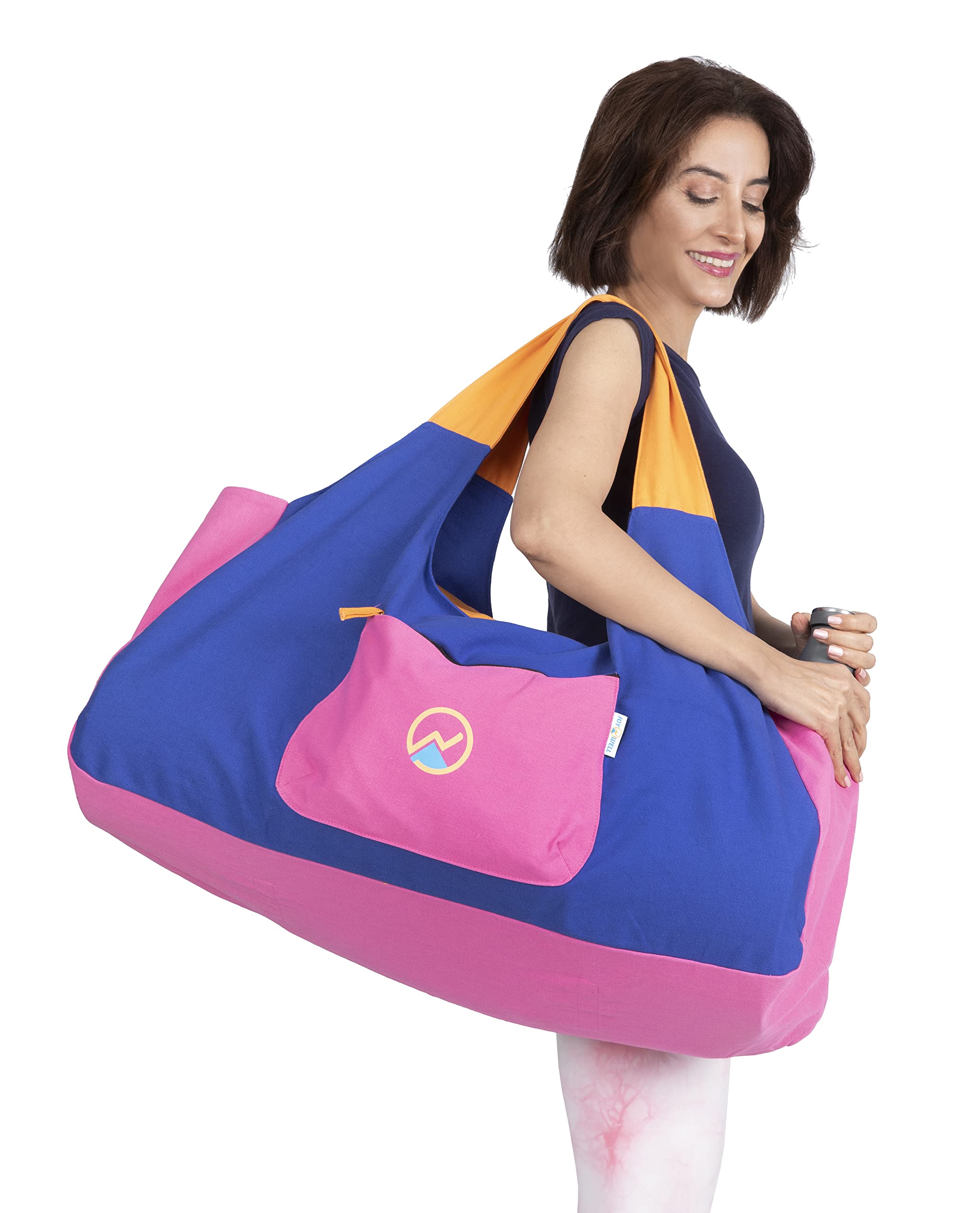 JoYnWell Large Yoga Mat Bag Carrier for Yoga Mats, Yoga Bolster, Yoga Block,  Workout Stuff, Thick