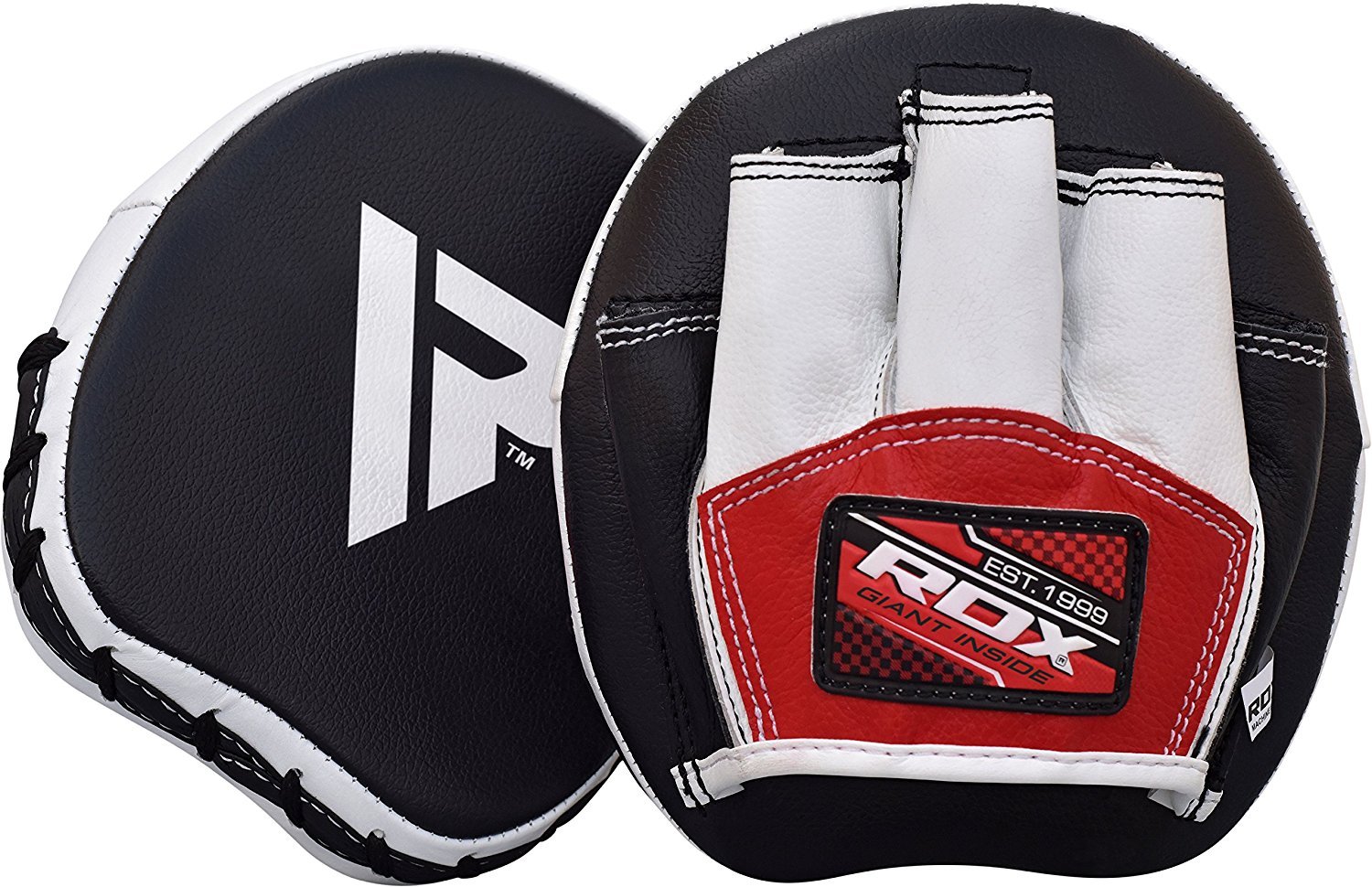 Boxing Pads Focus Mitts | Curved Hook and Jab Target Hand Pads | Great for  MMA, Muay Thai, Kickboxing, Martial Arts, Karate Training | Padded