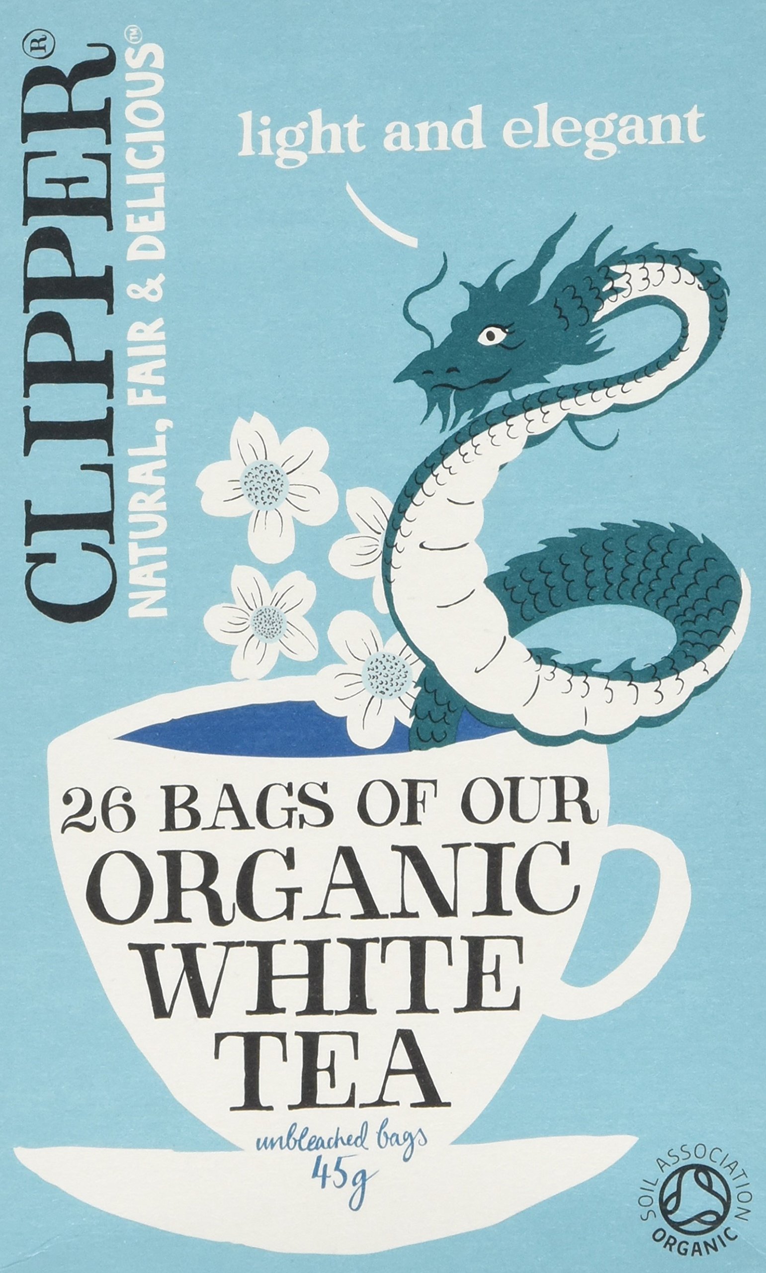 Clipper Organic White Tea Bags 26 per pack