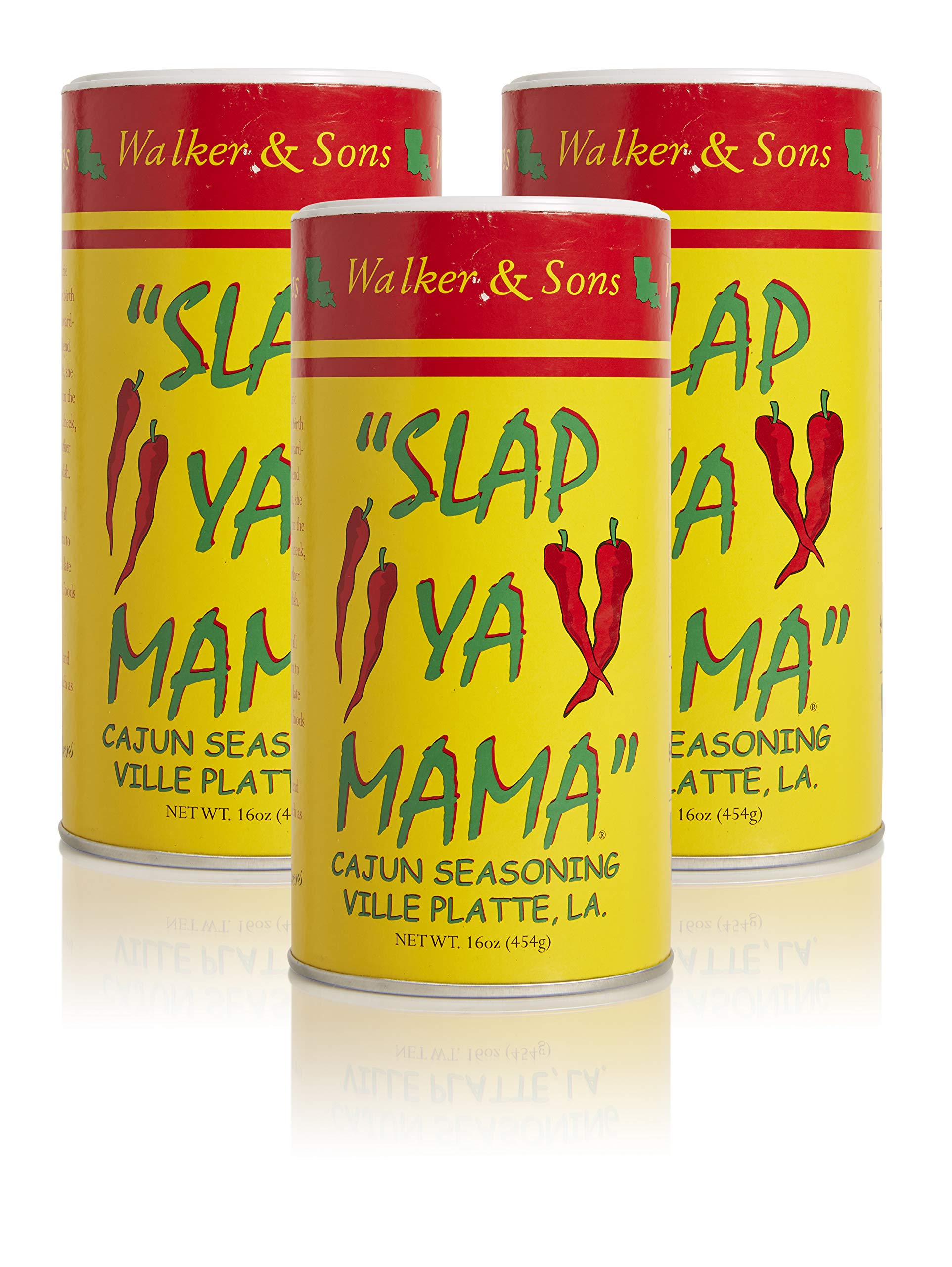 Slap Ya Mama Cajun Seasoning from Louisiana, Original Blend, No MSG and  Kosher, 8 Ounce Can Original 8 Ounce (Pack of 1)