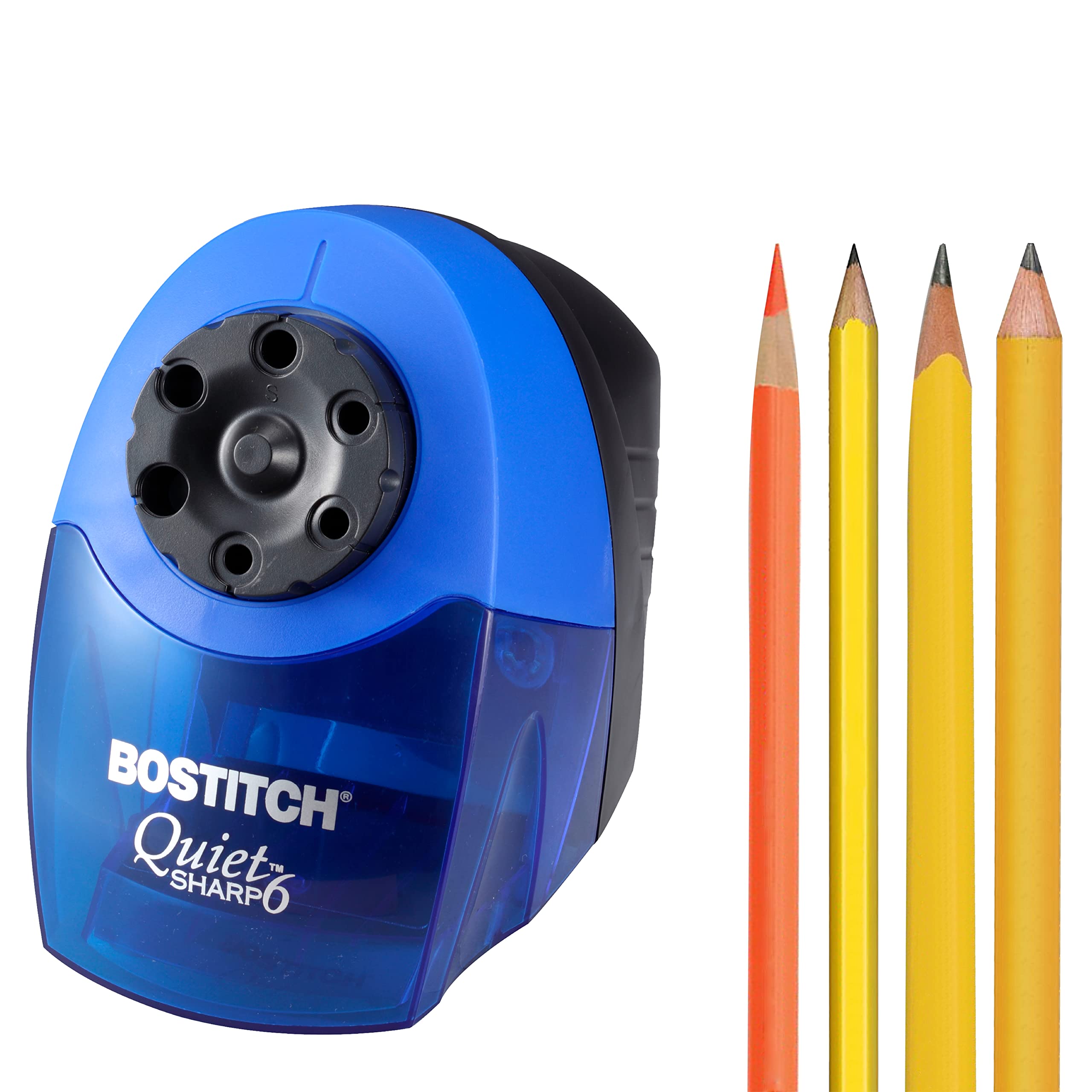 Bostitch Office QuietSharp 6 Electric Pencil Sharpener Heavy Duty