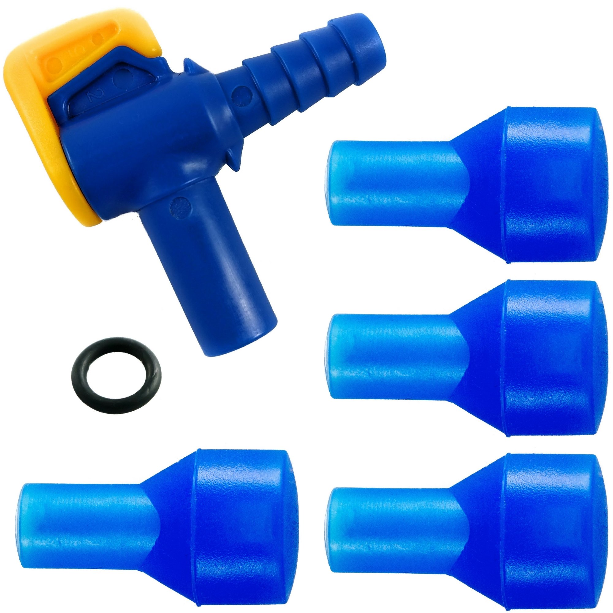 Hydration Bladder Bite Valve Replacement - 360° Rotary Switch Silicone Mouthpiece For Most Brands