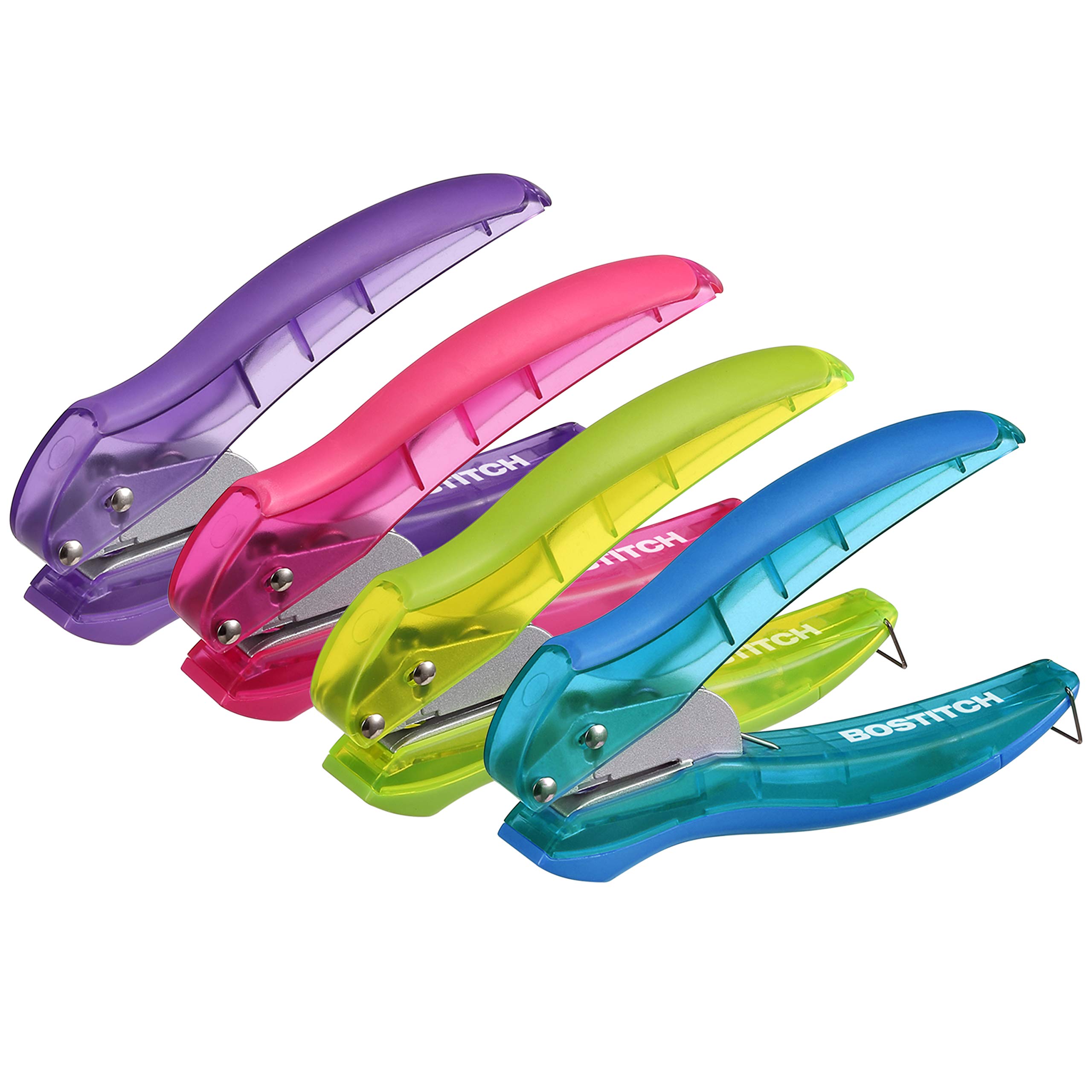 Bostitch inLIGHT Reduced Effort One-Hole Punch One Unit per Package  Assorted Colors No Color Choice (2401) Assorted 1 Hole Punch