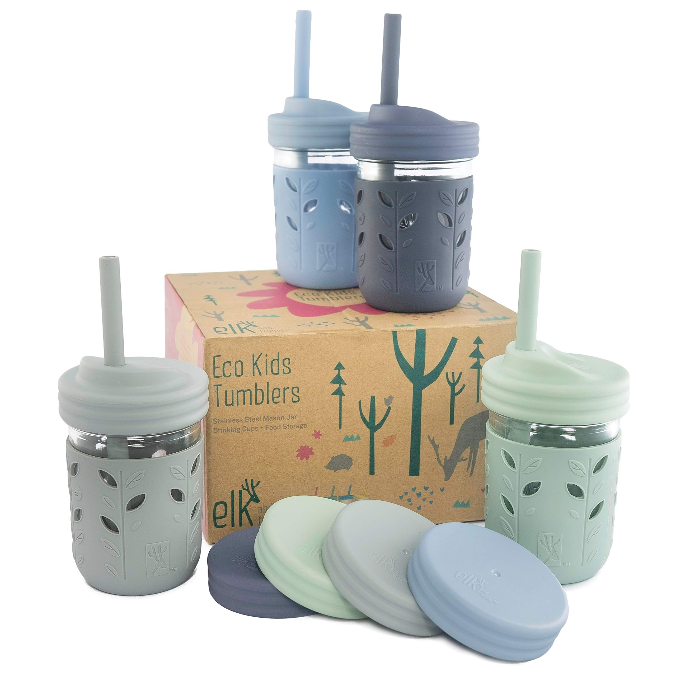 Elk and Friends Kids & Toddler Cups