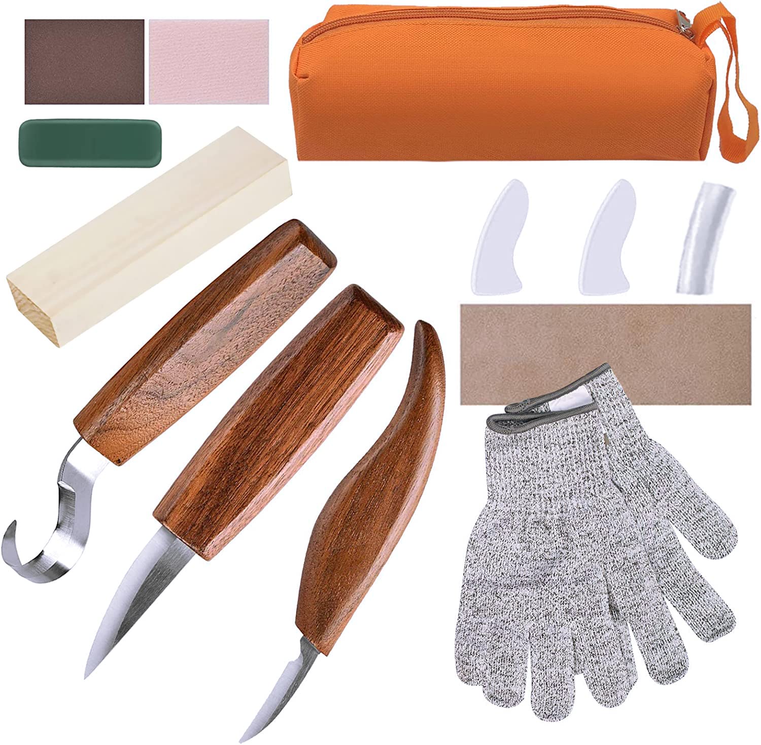 Whittling Gloves, Safety when using a whittling knife
