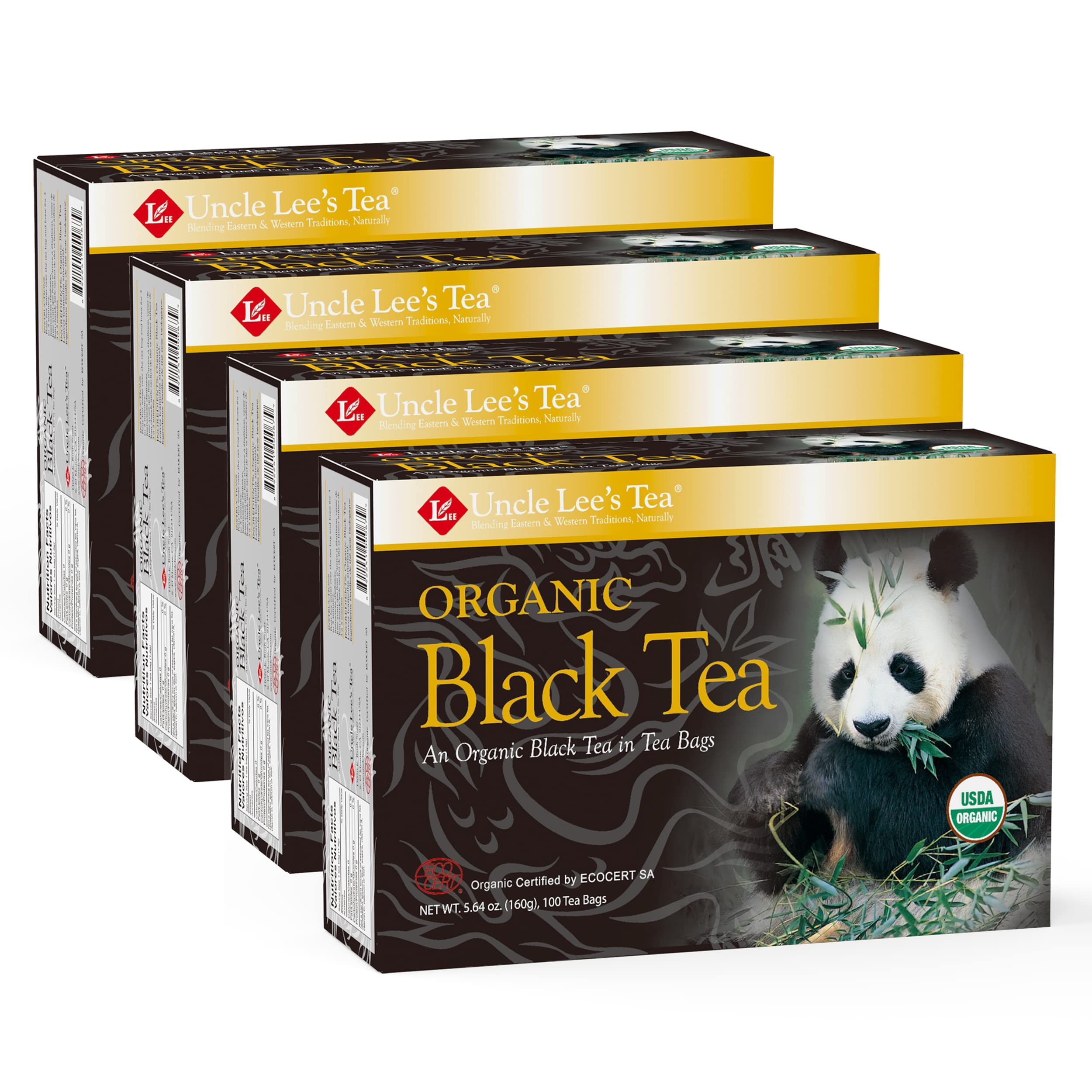 Uncle Lee's Organic Black Tea, 100% Natural Premium Black Tea