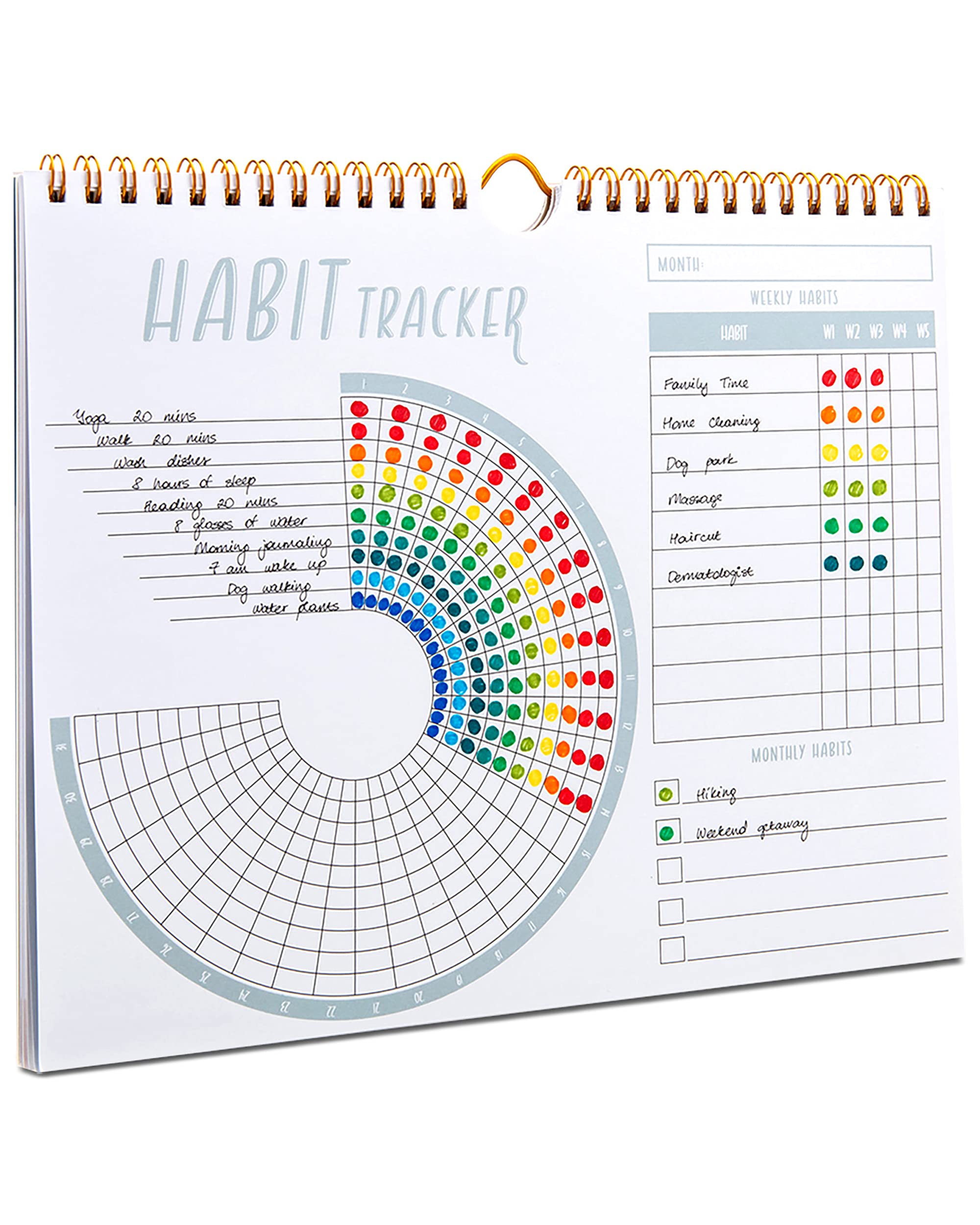  Daily Alignment Journal: Habit Tracker, Mindfulness