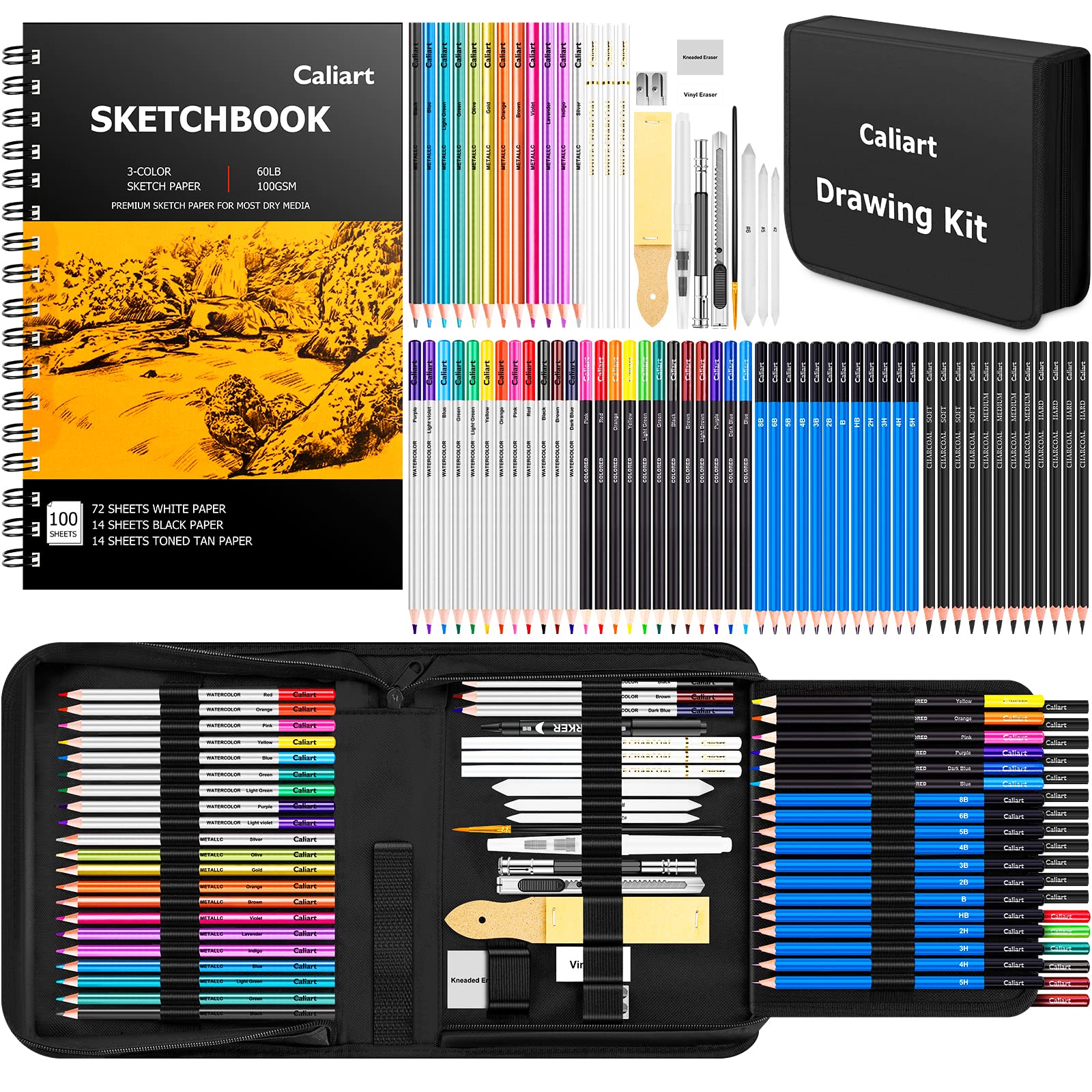 Beginner Drawing & Sketching Set by Artist's Loft™