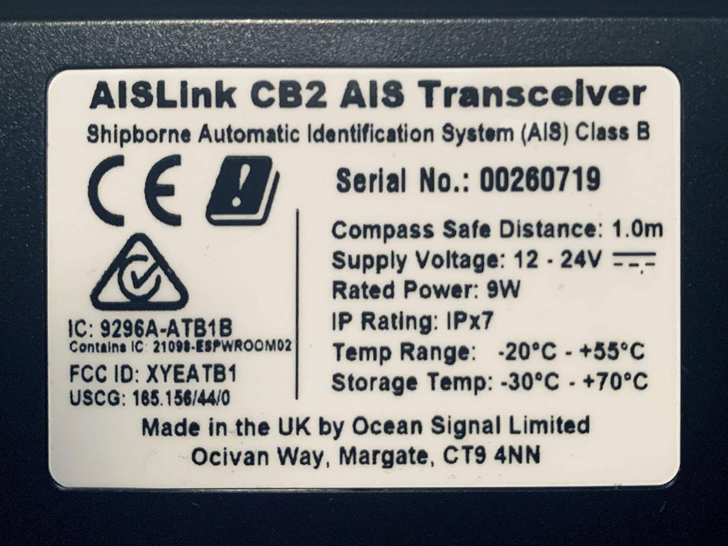 ACR AISLink CB2 Automatic Identification System - Thumbnail 4