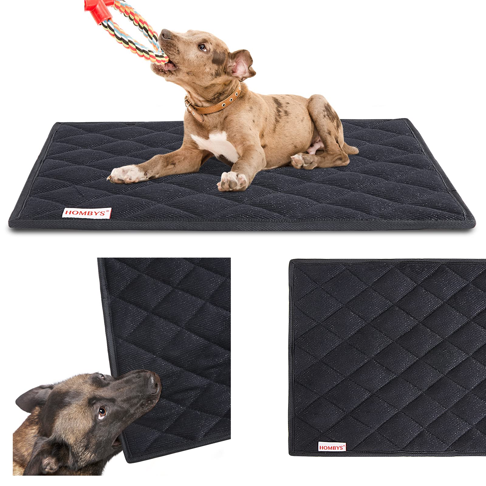 HOMBYS Chew Proof Dog Crate Pad 41 x 28