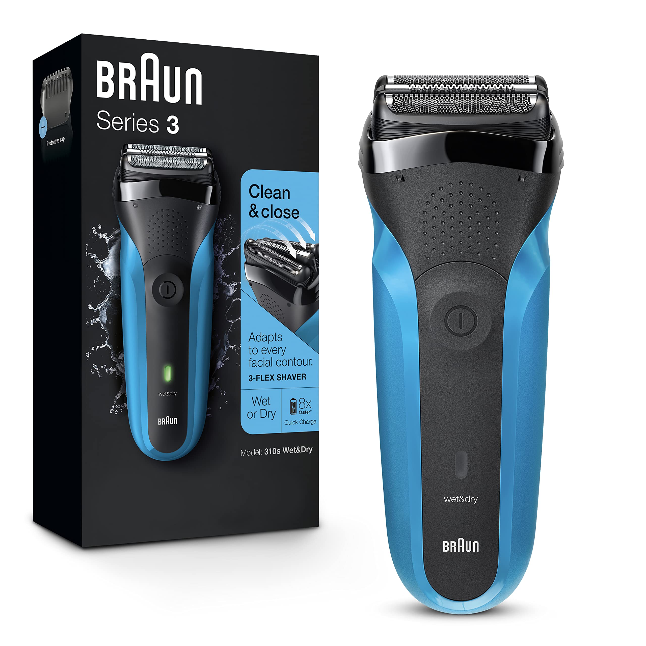 Braun Series 3 310s Electric Foil Shaver for Men