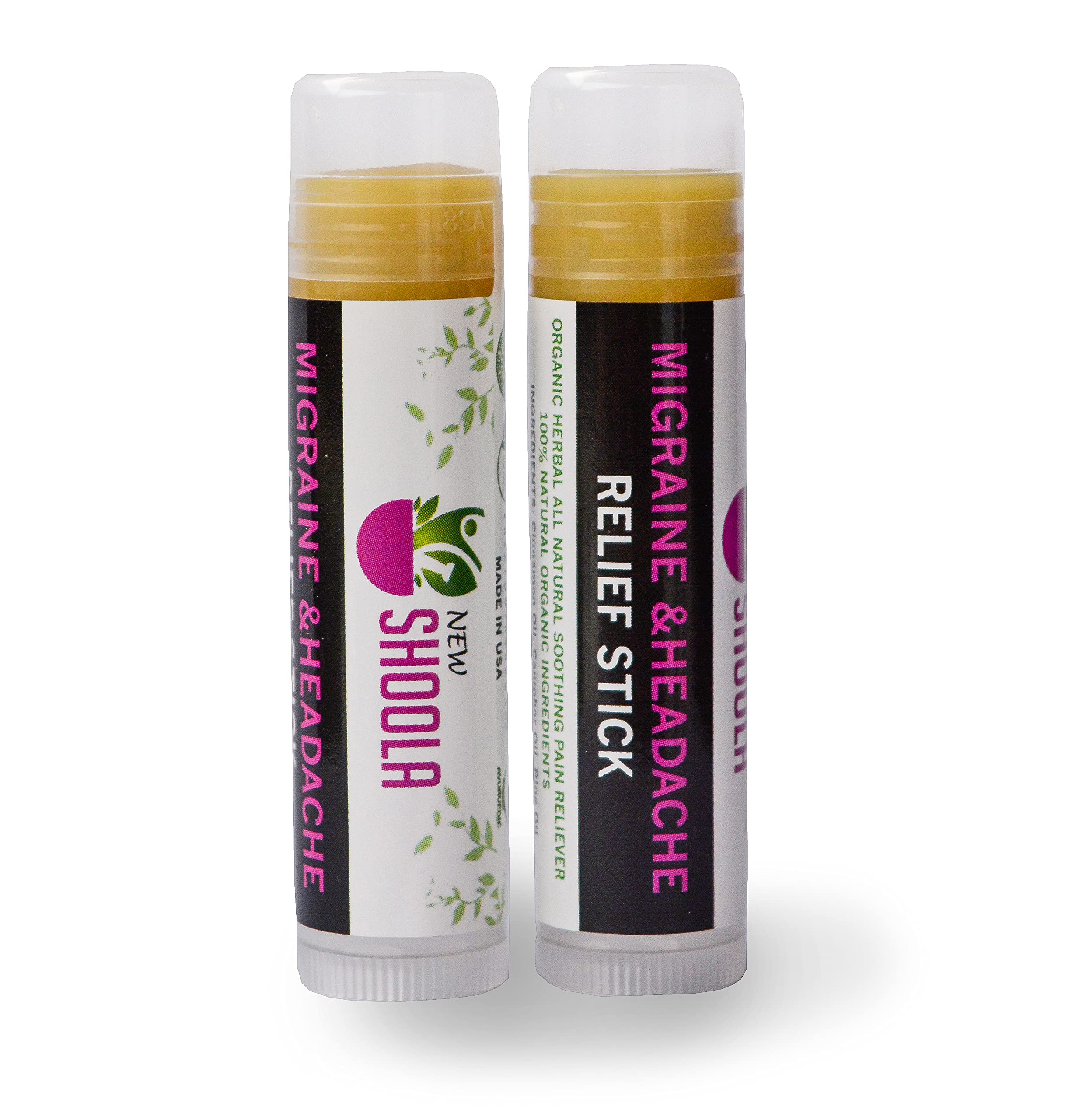 Roll-on Alla Mentolo Per Emicrania, Con Olio Essenziale Di Lavanda E Menta Verde – Sollievo Naturale Da Tensione E Stress, Regalo Benessere Donna, 10ml