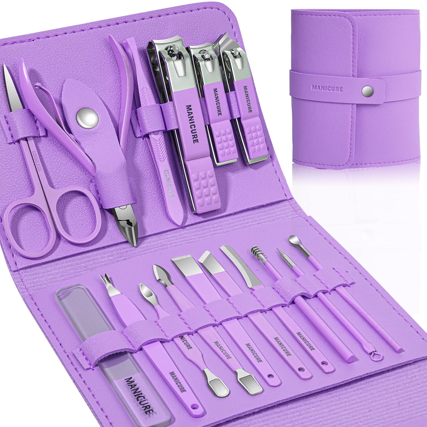 Manicure Set Personal Care Nail Clipper Kit Manicure 8 In 1 Professional  Pedicure Set Mens Accessories Personal Care Set Grooming Kit Fathers Gift  Fo - Imported Products from USA - iBhejo