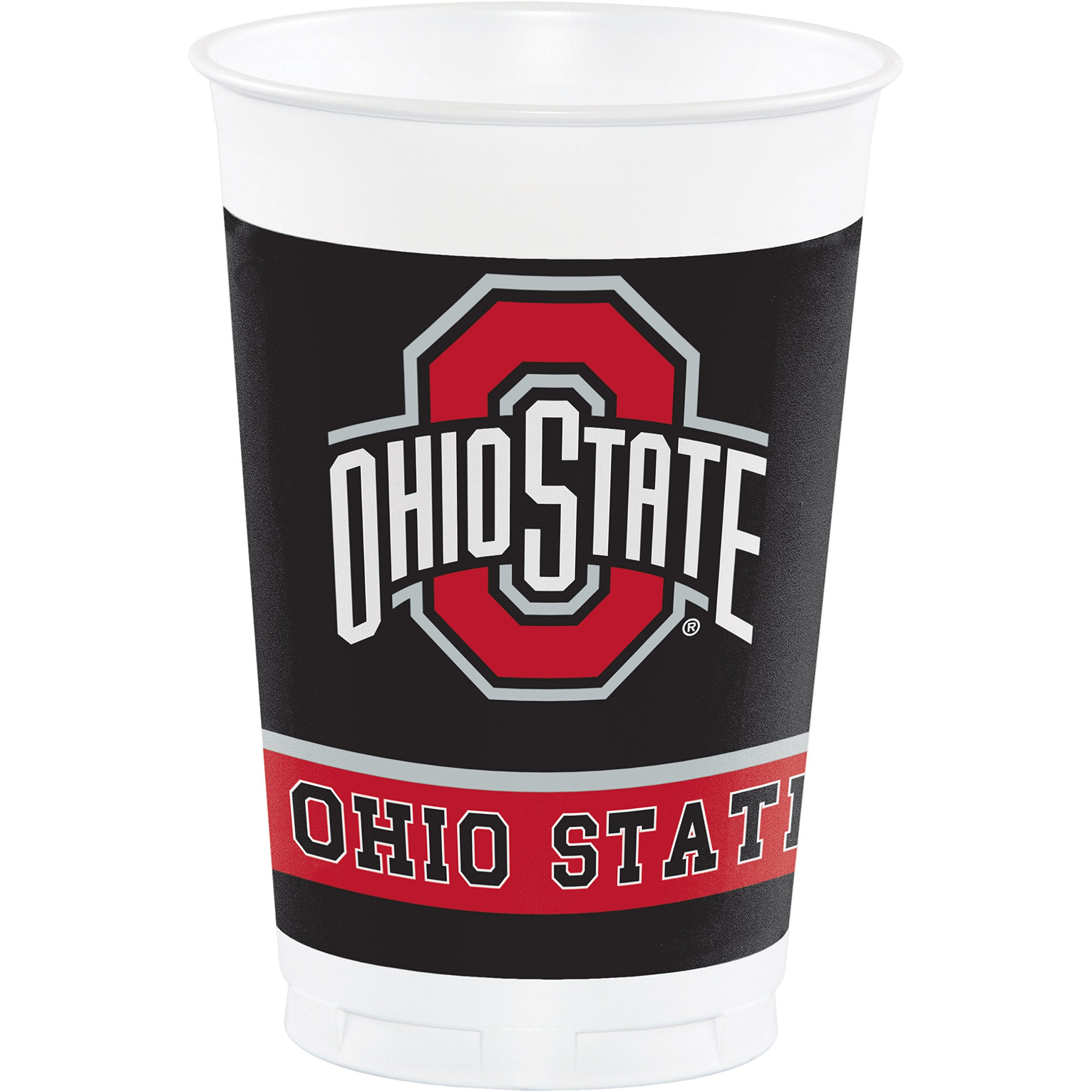 Ohio State University Plastic Cups, 24 ct
