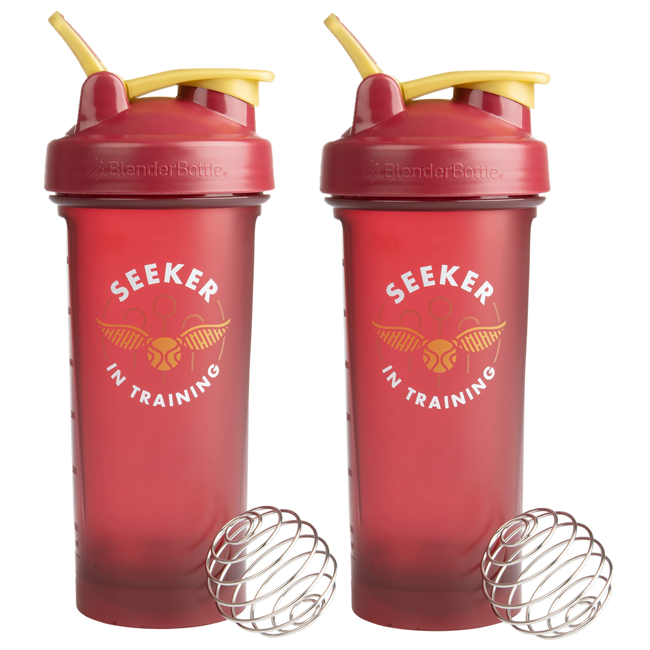 Harry Potter BlenderBottle Shaker Bottle 2-Pack - Seeker in Training 28oz -  BlenderBall Wisk Mixer Ball - Blend Protein Powder Sport Drinks Shakes  Smoothies & More