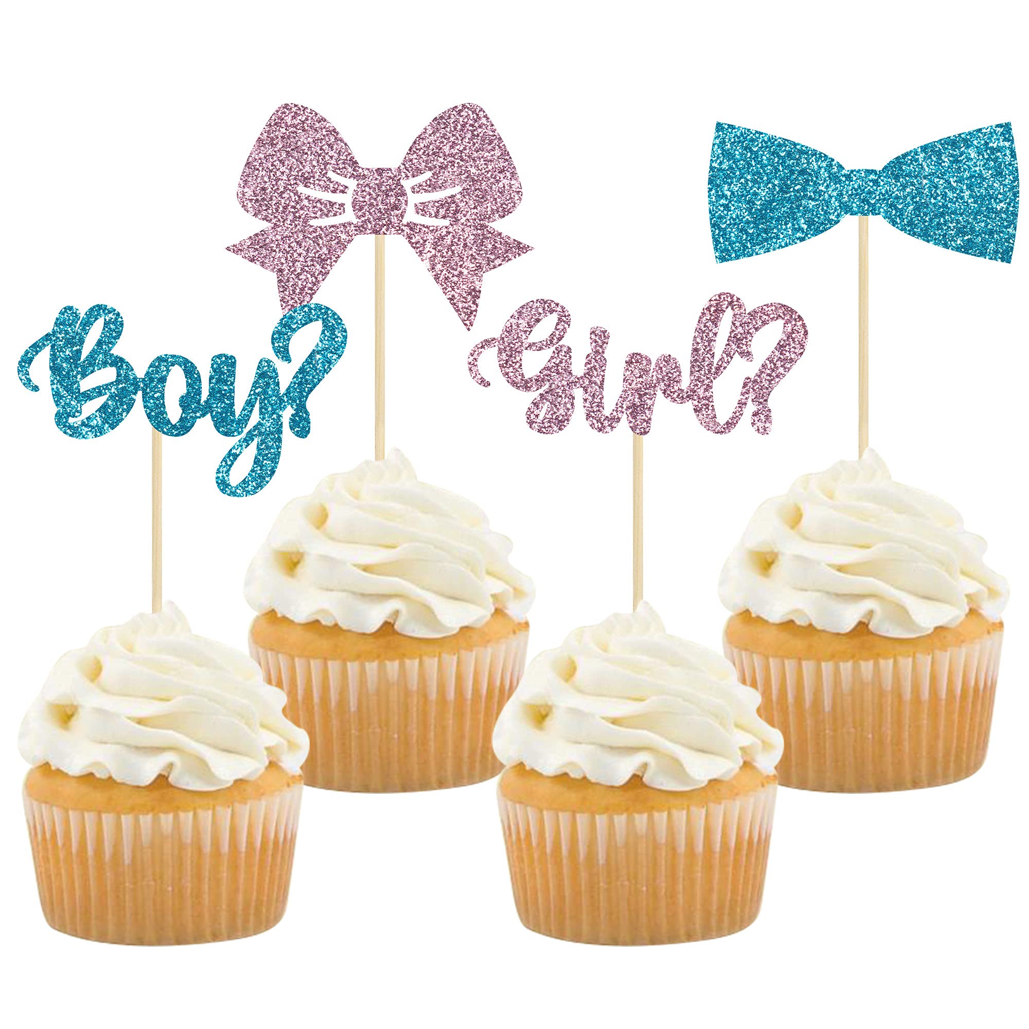 8th Birthday Boy & Girl Edible Cupcake Toppers 36 Standup Fairy
