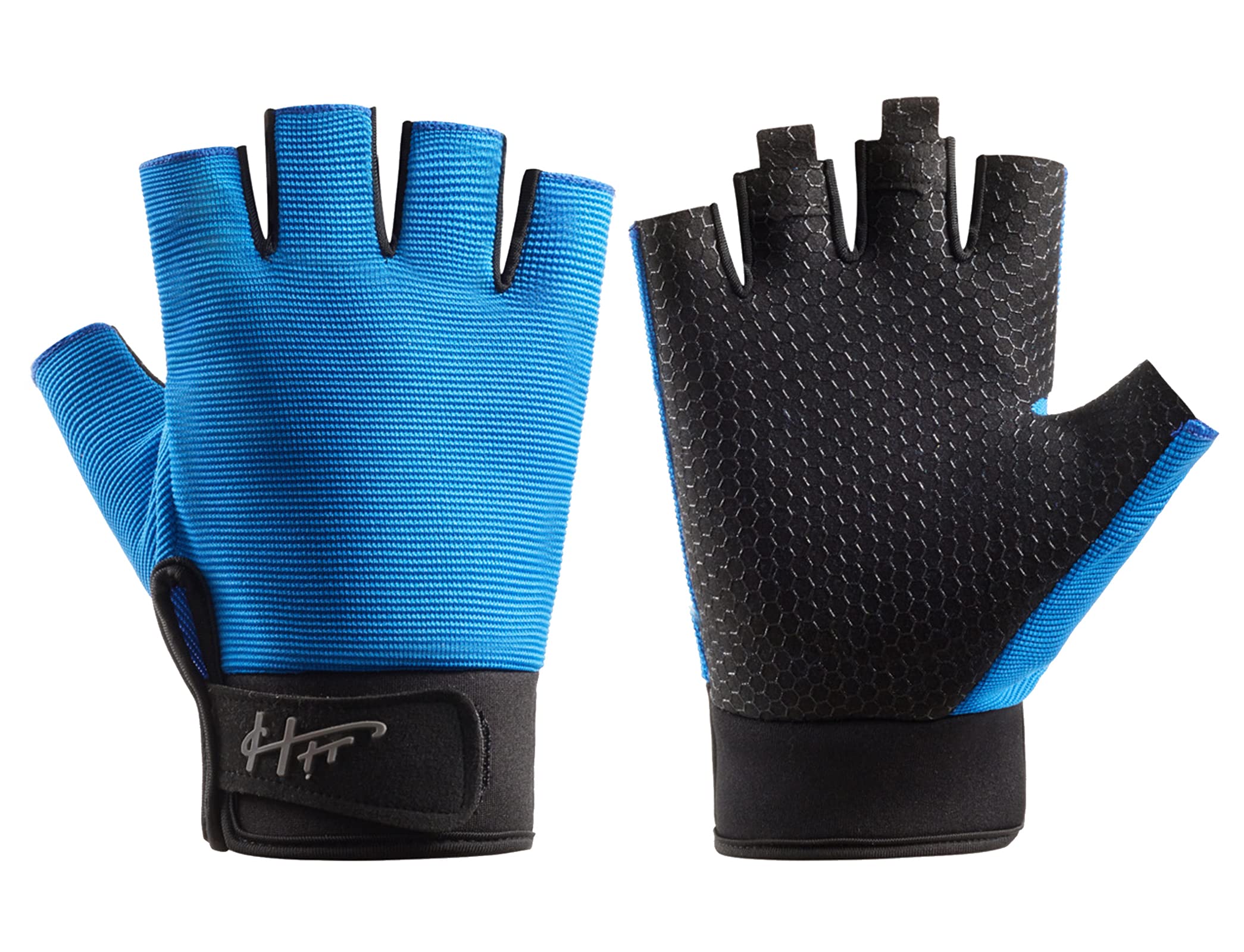 SUJAYU Fingerless Gloves, Fishing Gloves Paddling Gloves Sailing Gloves  Rowing Gloves Kayak Gloves Water Gloves Sports Gloves, Fishing Gloves Men &  Women Large Blue