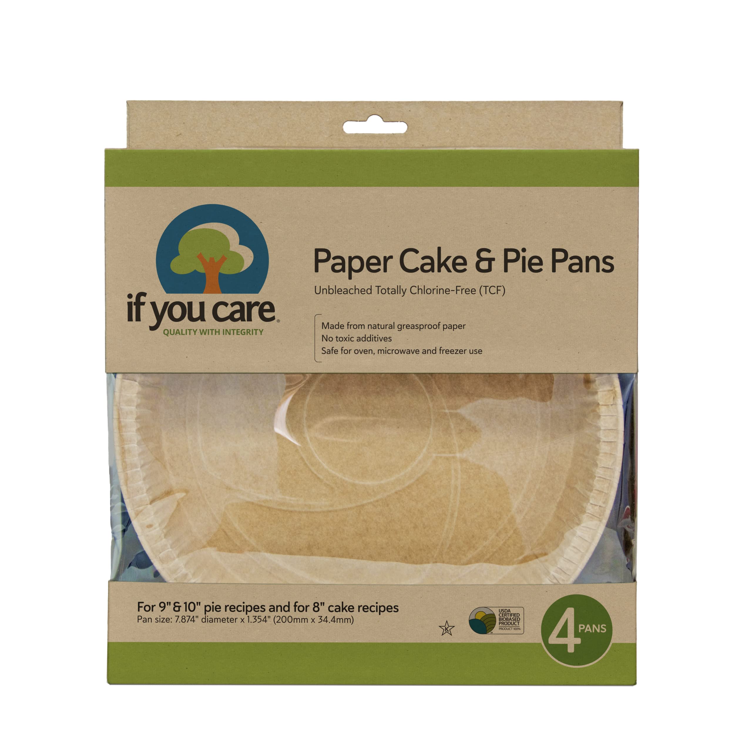 The Naturals - Paper Baking Pans