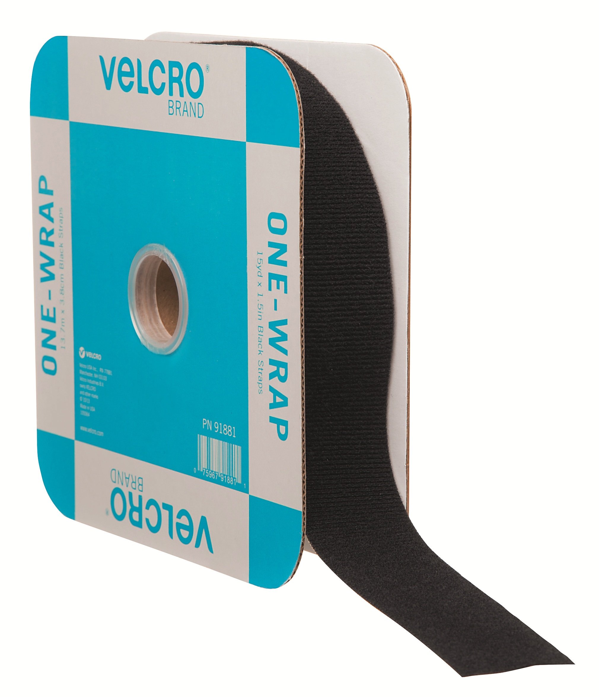 Velcro Brand Sticky Back Tape 6ft x 3/4in Roll Black