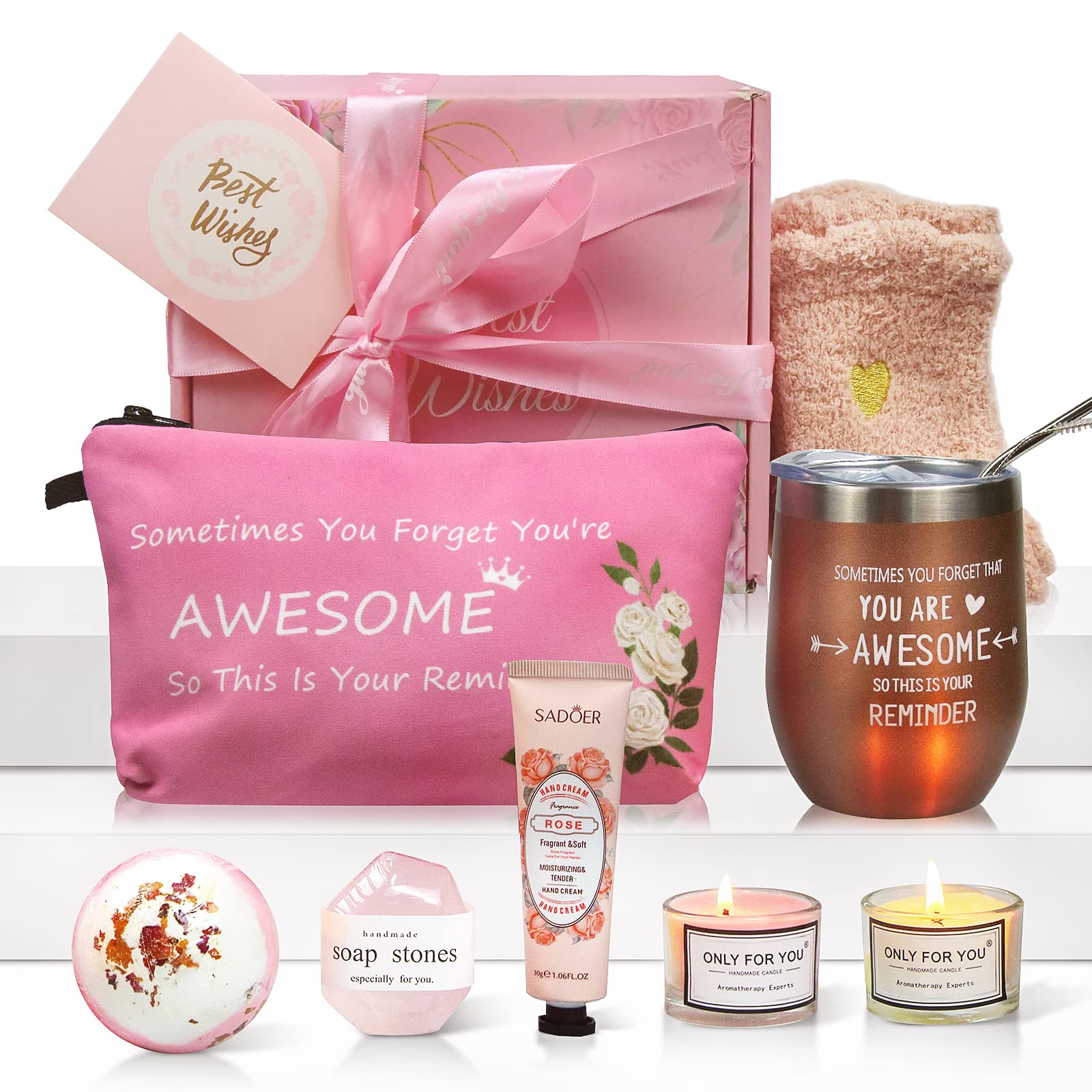 Women, Self Care Gift Box for Her, Unique Gifts for Mom, Sister