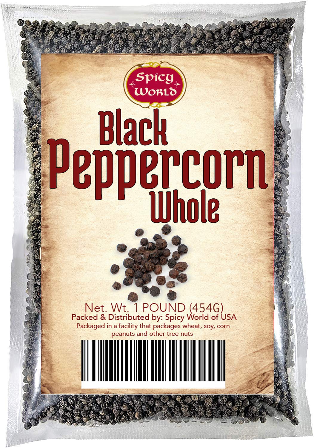 Peppercorn, Black (Whole Peppercorns) - Marion Kay Spices