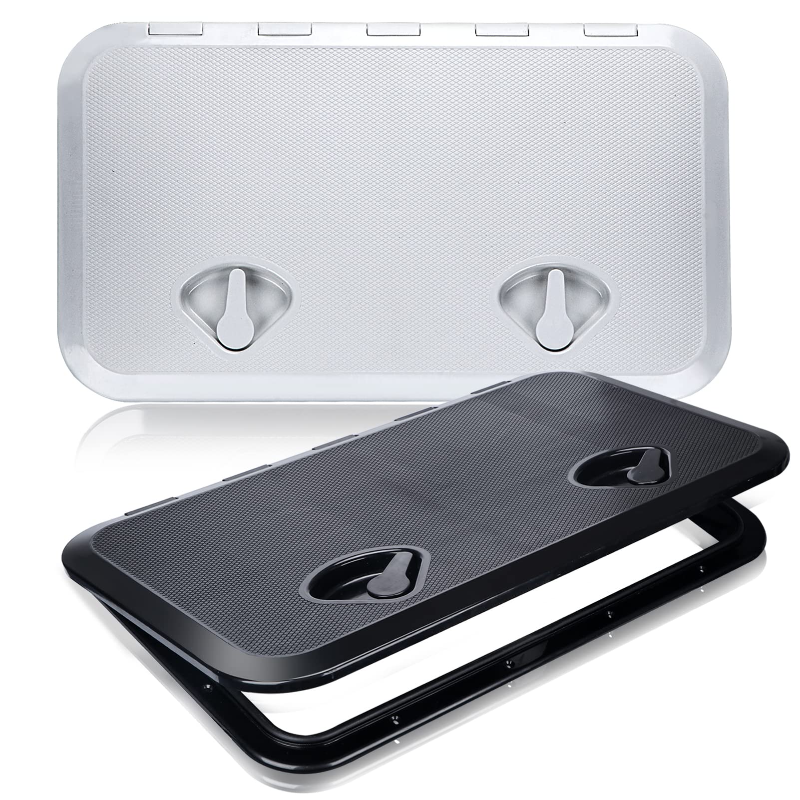 Smartmarine 24x14 Inch Boat Deck Hatch - ABS Plastic Access Cover For Boats & Yachts